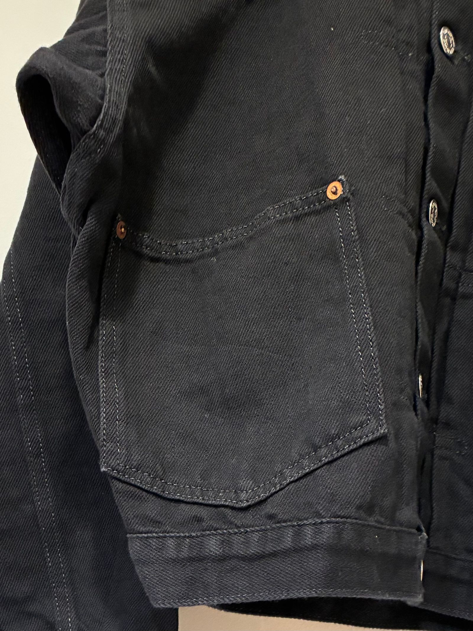 1936 HEMP DENIM JACKET / ヘンプデニムジャケット / ブラック