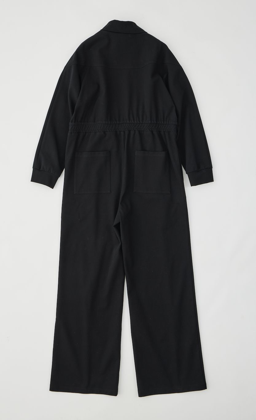 JERSEY JUMPSUIT / オールインワン / ブラック