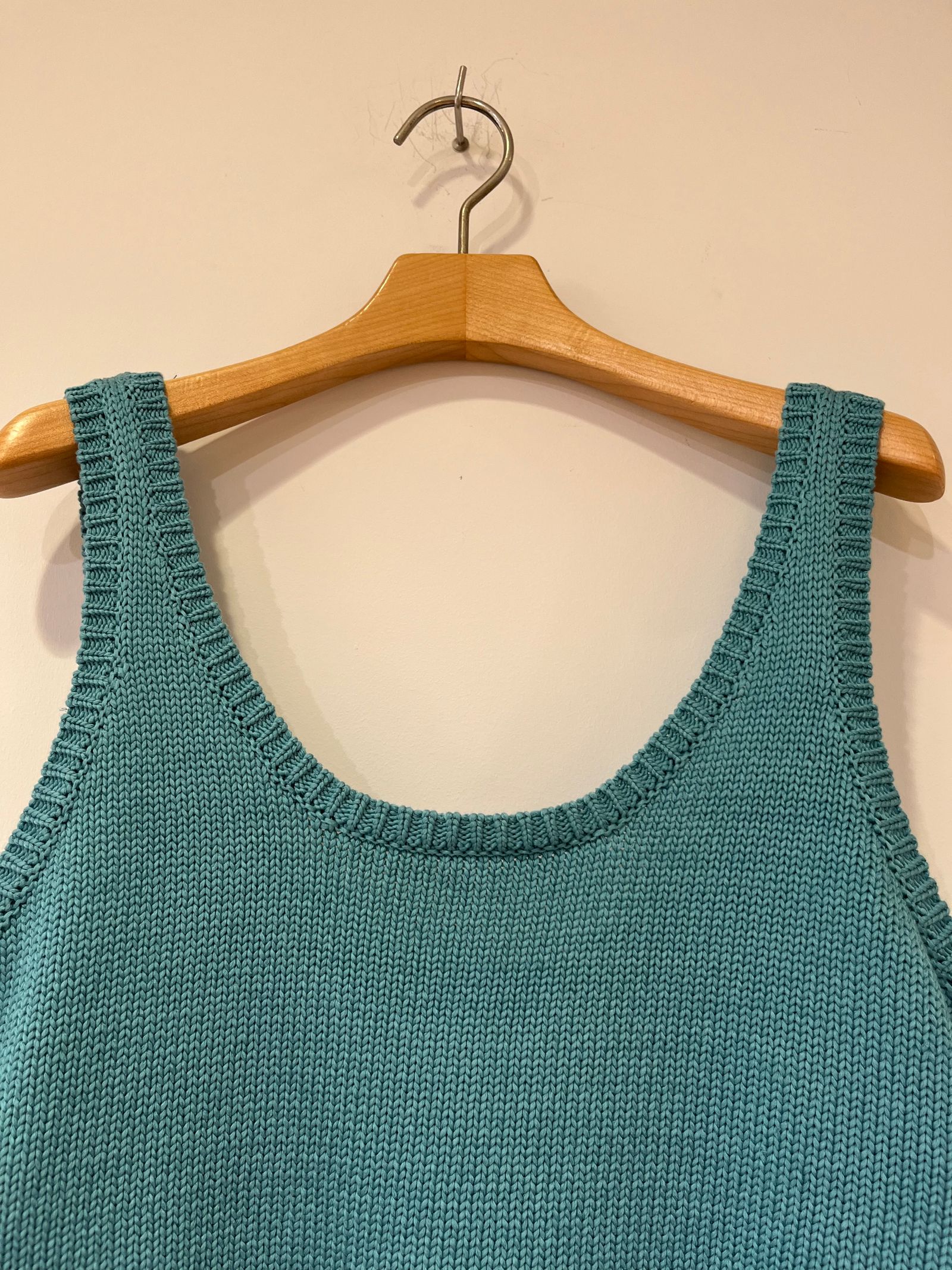 CREED COTTON TOP コットンノースリーブニット demylee 3910800130
