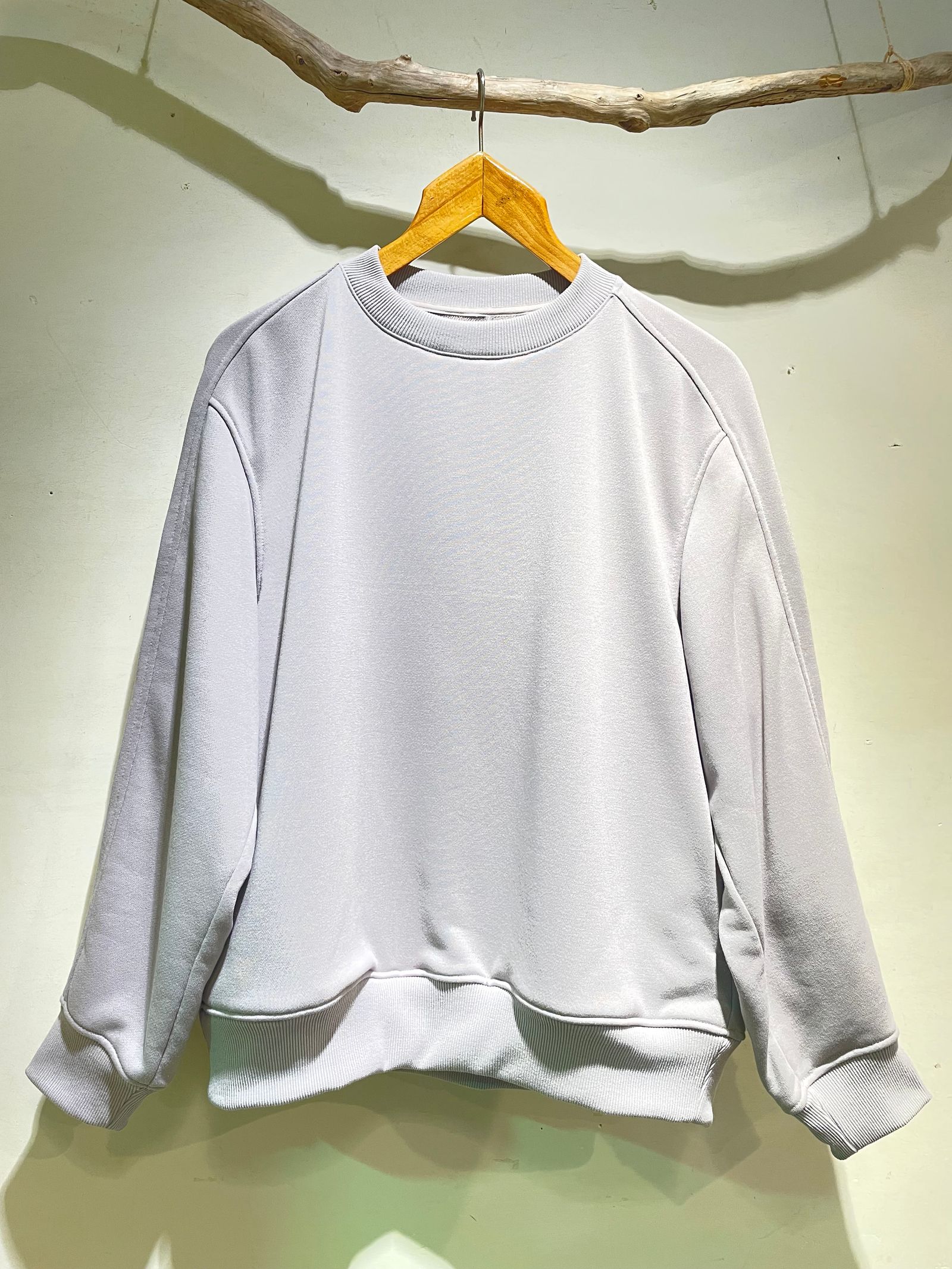 STITCH WORK LIGHT SWEAT / スウェット / アッシュグレー
