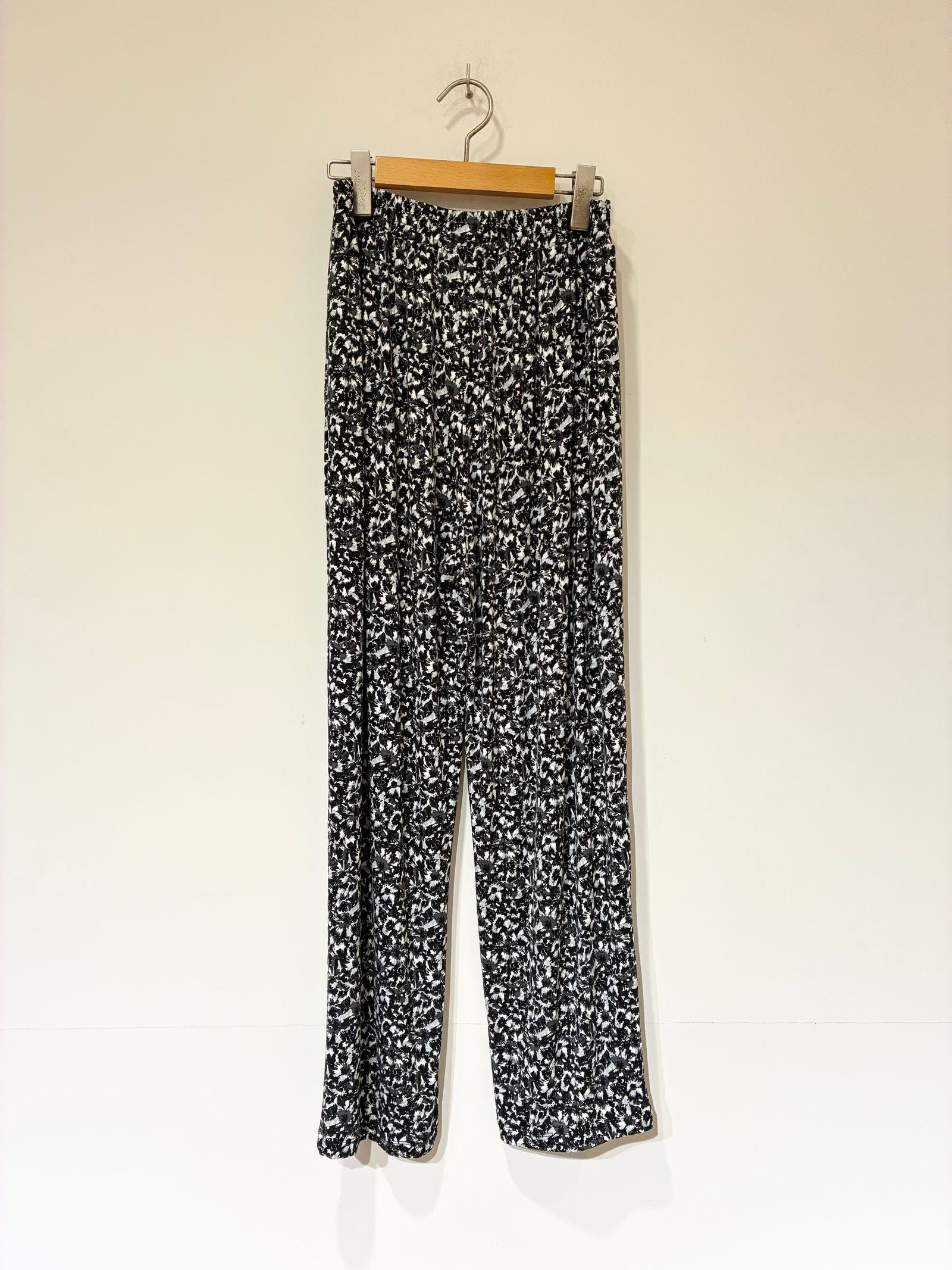 トラベルライン パンツ / イージーワイドパンツ / ブラック / マルチカラー