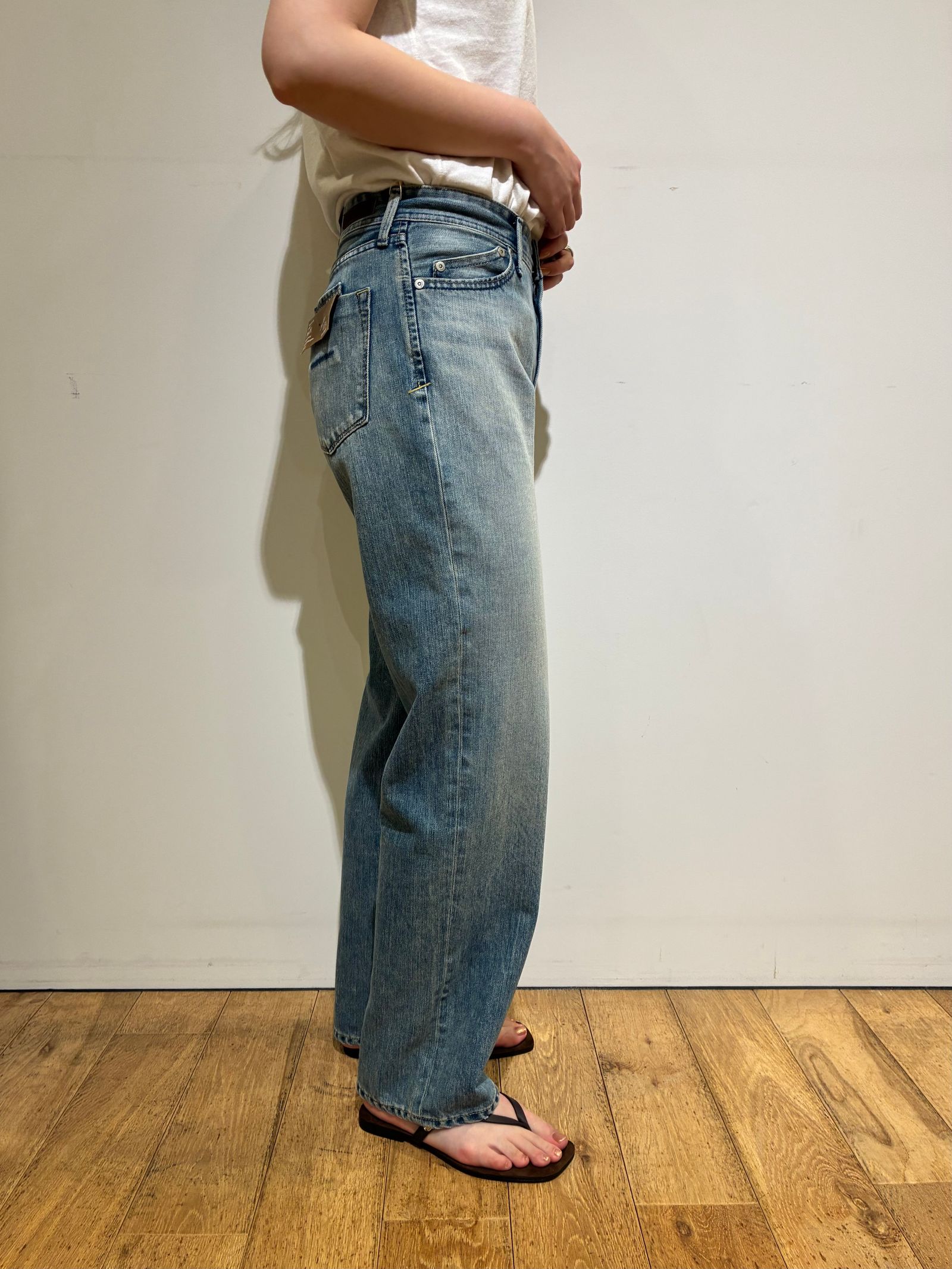 YANUK - LEA / Low Rise Trick Denim / ボーイズストレート