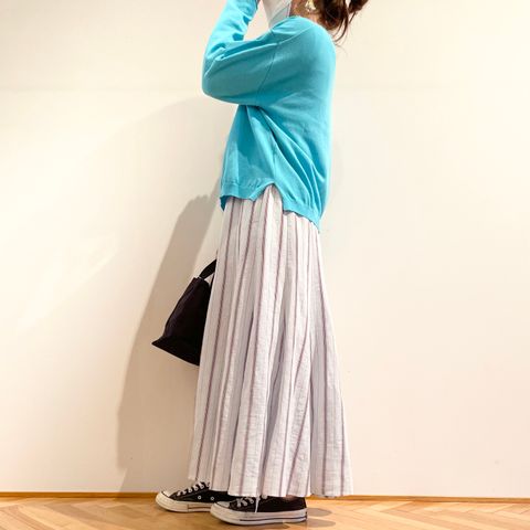 MACPHEE PASSIONE ブルートーンコーディネート
