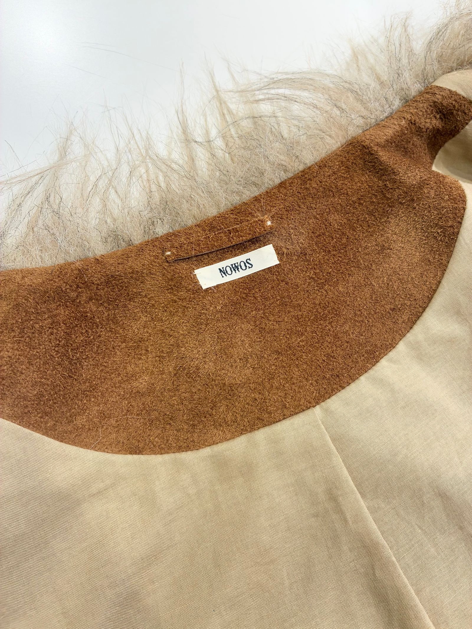 【ラスト1点】Fur Vest / ファーベスト / ベージュ