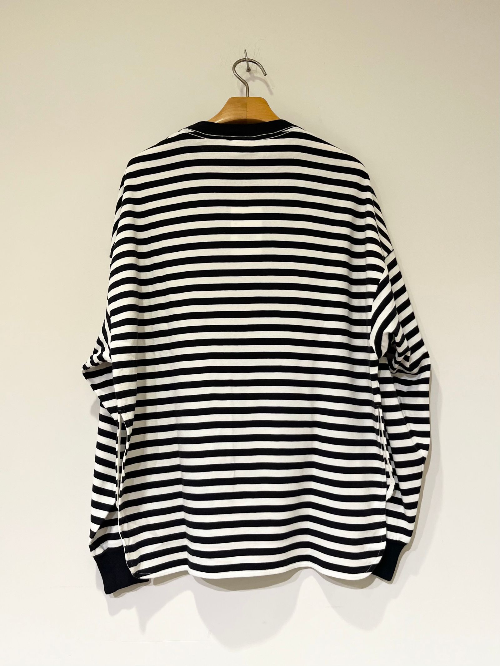 FRENCH STRIPED LONG SLEEVE TEE / ボーダーロンT / ネイビー