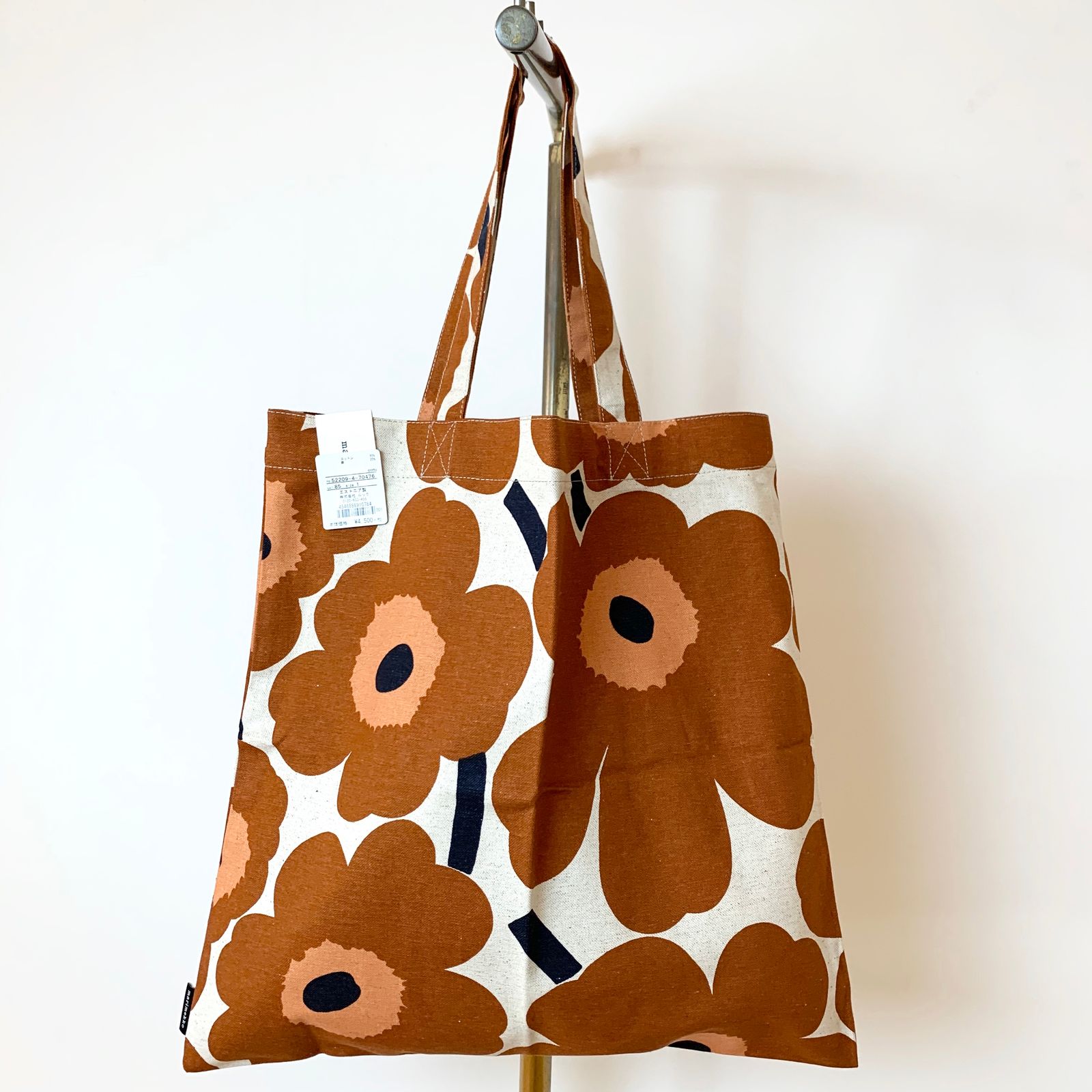 Unikko ファブリックバッグ 44x43cm