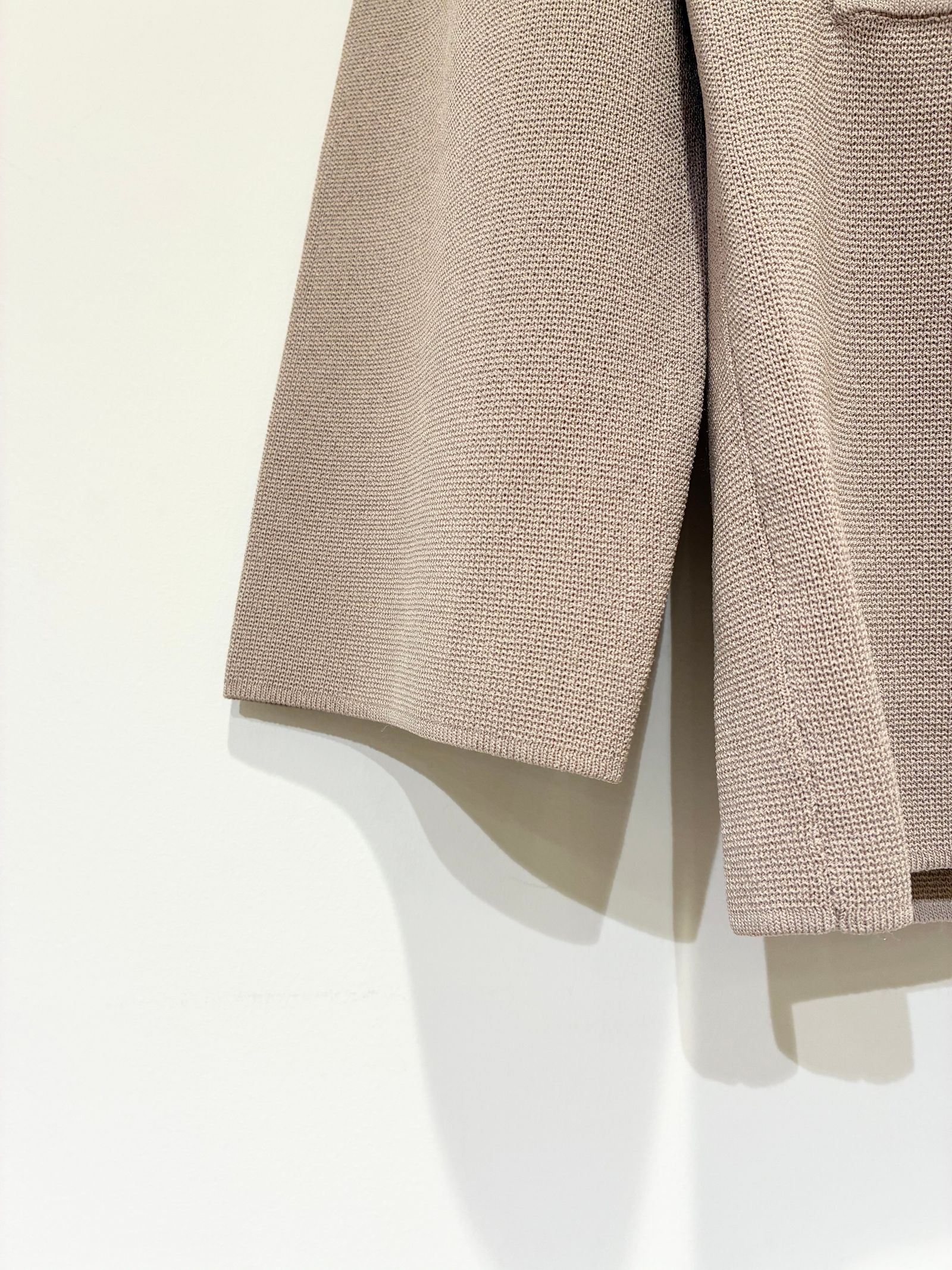 ニットアウター ジャケット / ベージュ