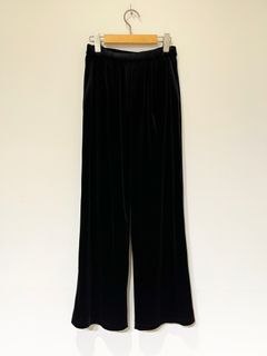 Chantique Velour Pants / ベロアパンツ / ブラック