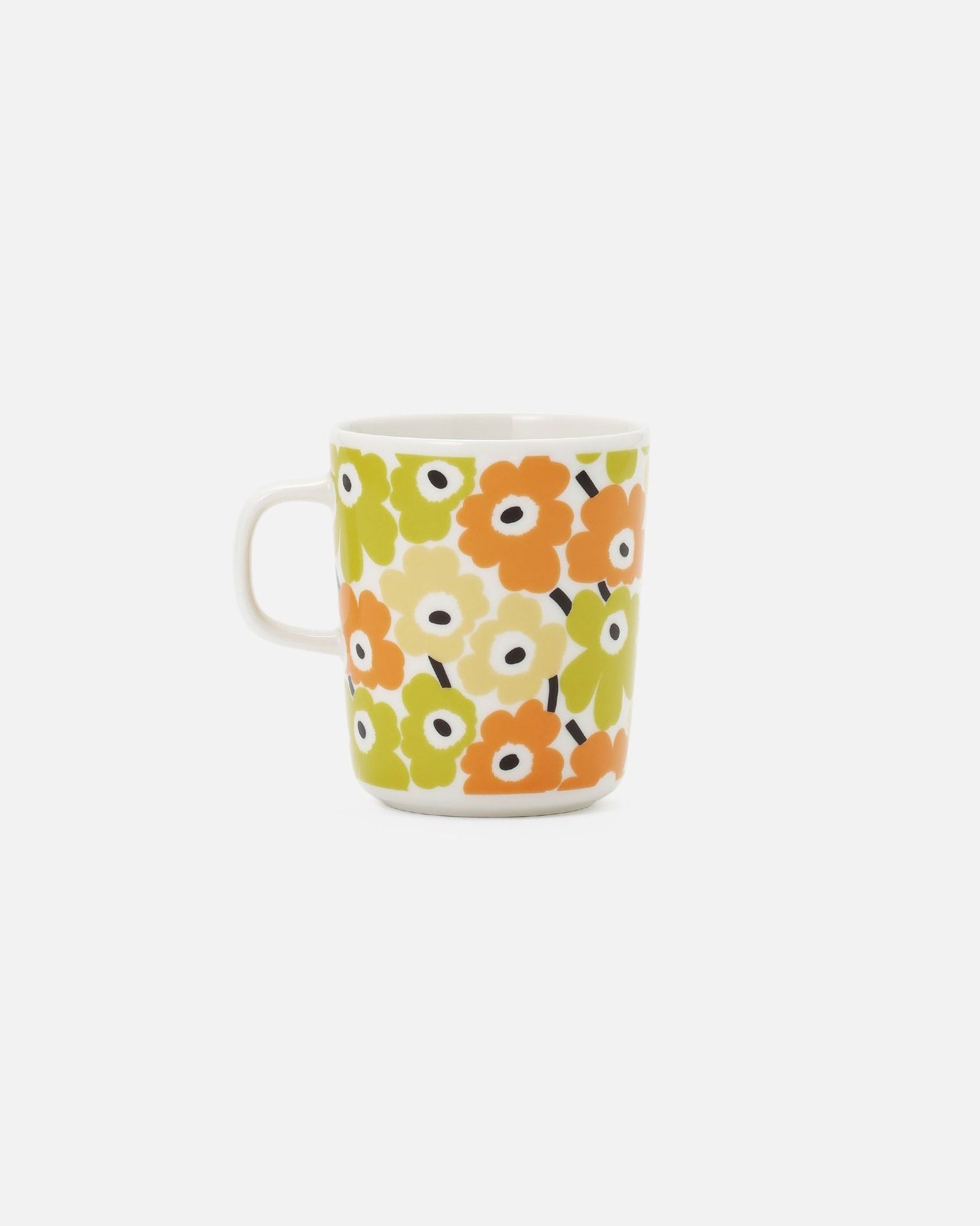 【アジア限定】Pikkuinen Unikko / マグカップ / 250ml / オレンジ / グリーン