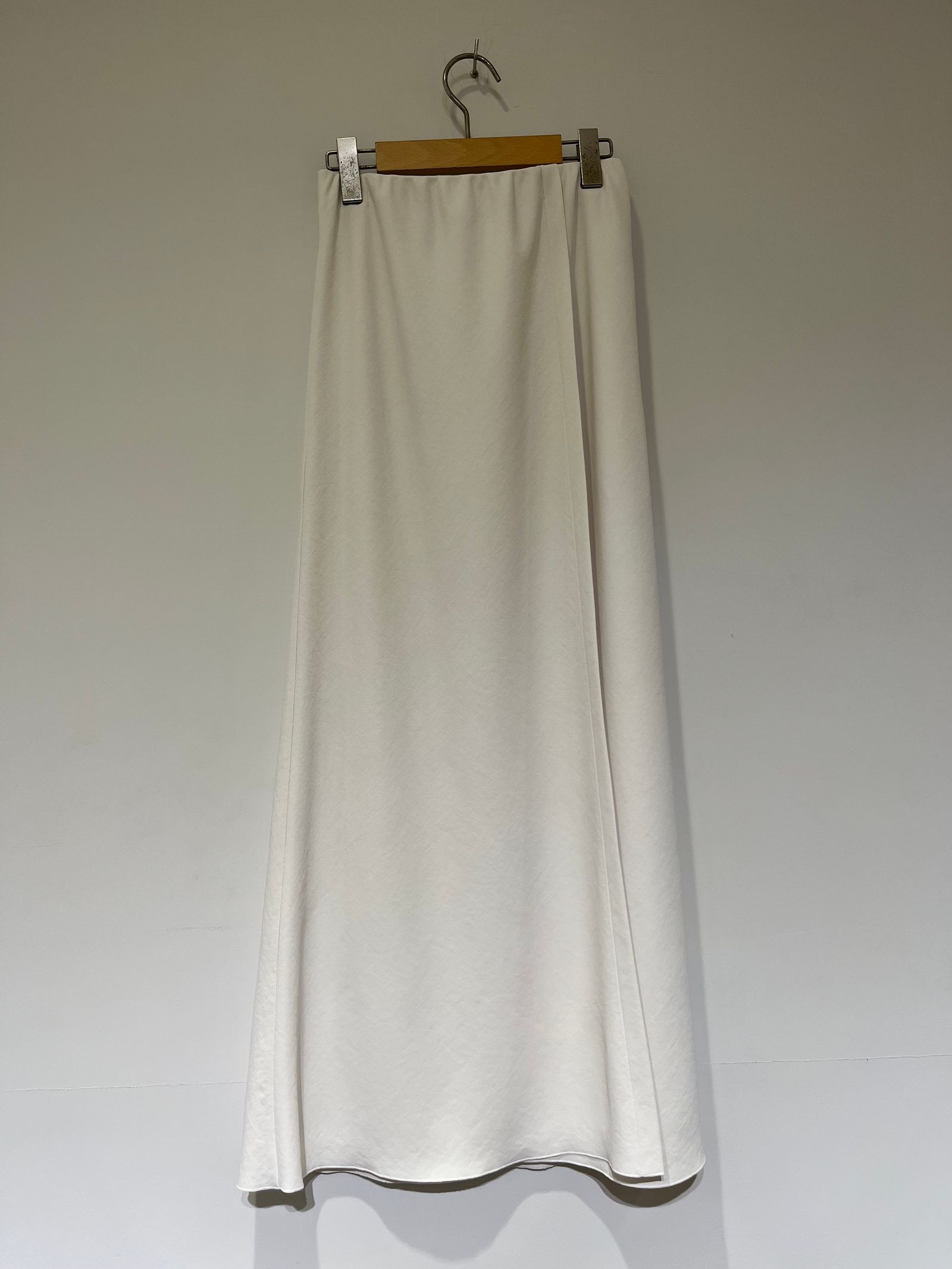 Greed International - Stretch Relax 2way Cloth Skirt in Off White