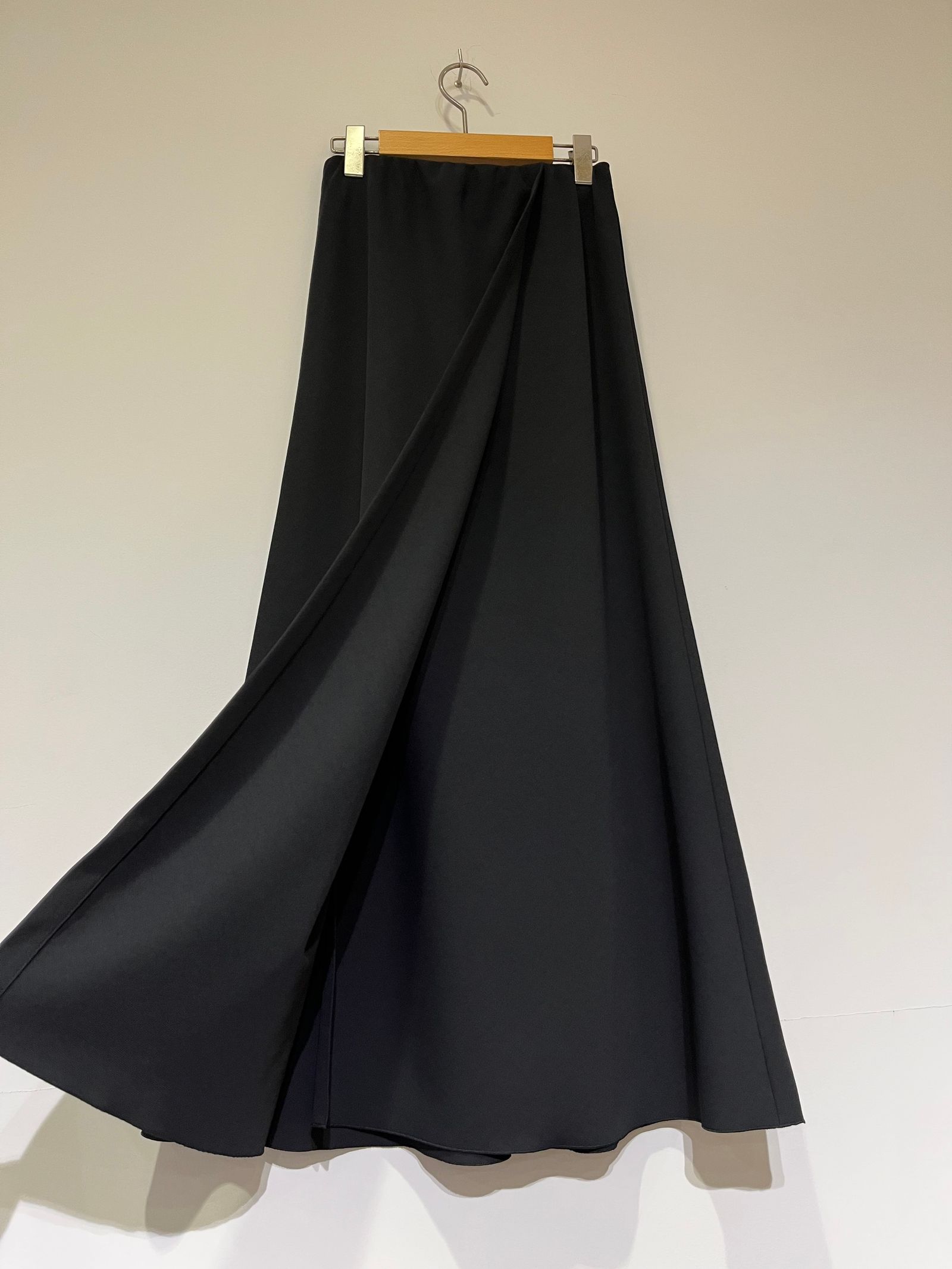 Greed International - Stretch Relax 2way Cloth Skirt in Black