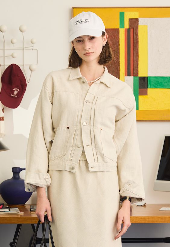 1936 HEMP DENIM JACKET / ヘンプデニムジャケット / アイボリー