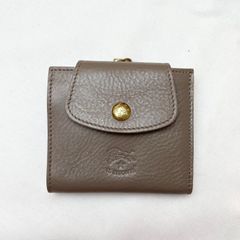 がま口二つ折りコンパクト財布
