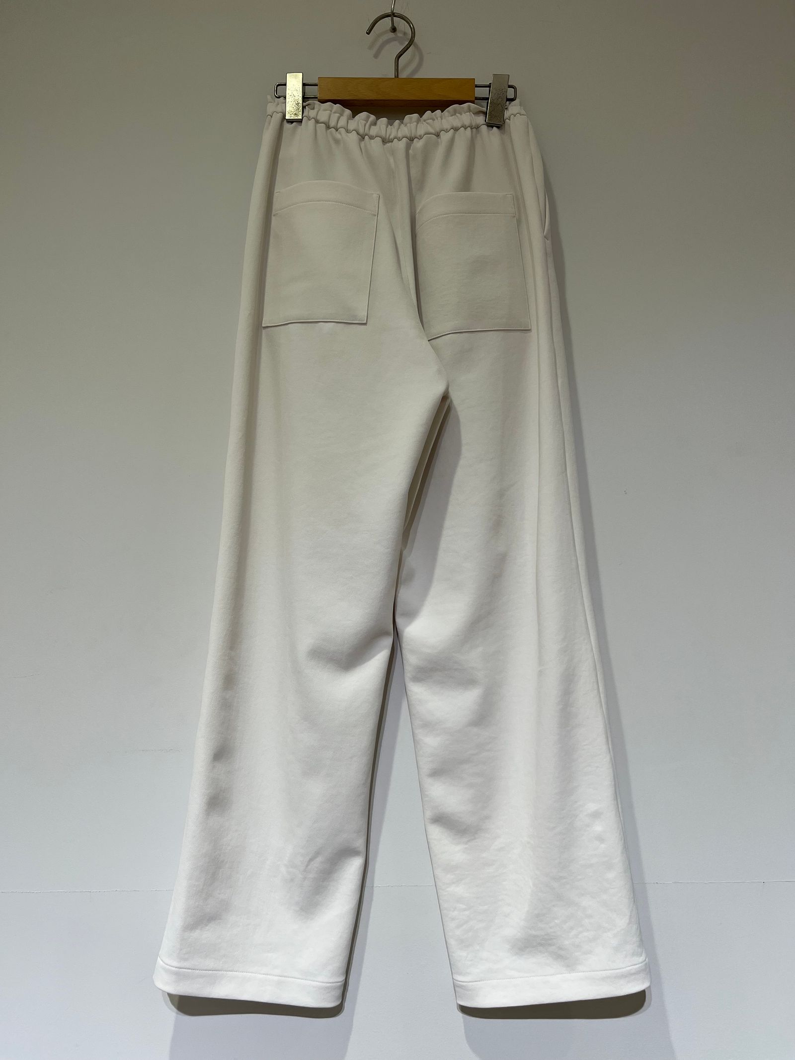 Greed International - Stretch Relax 2way Cloth Pants in Off White