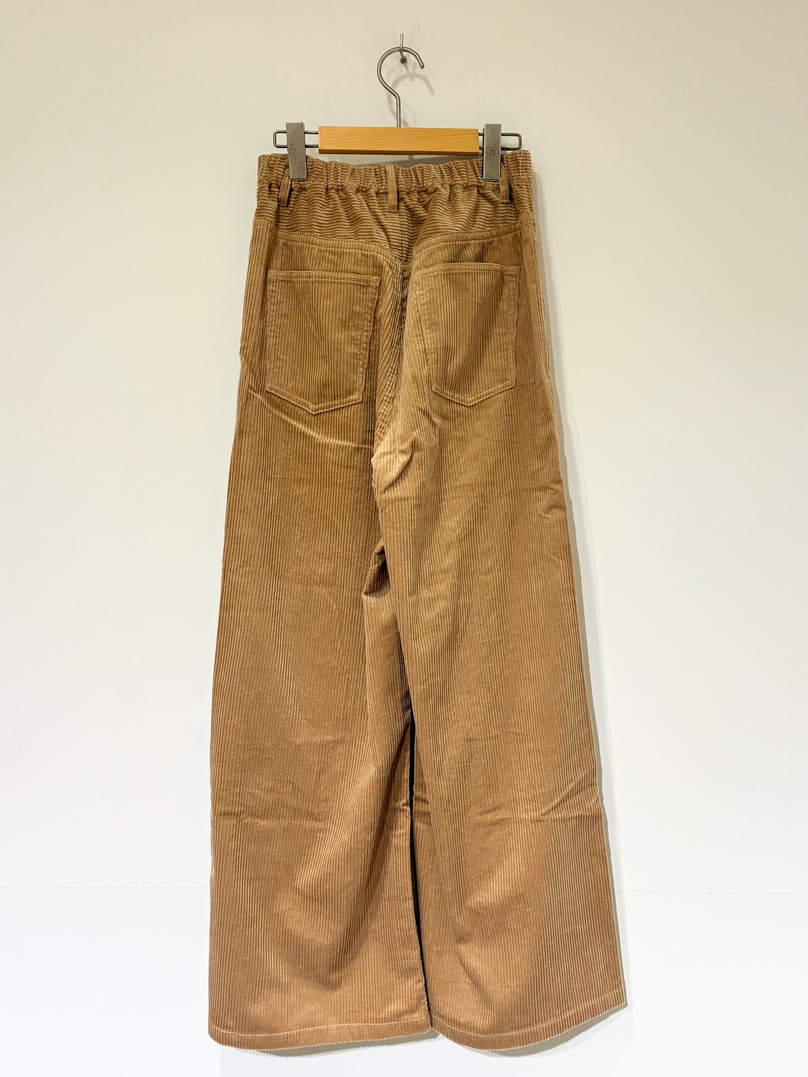 バルキーコーデュロイ パンツ / ワイドパンツ / キャメル