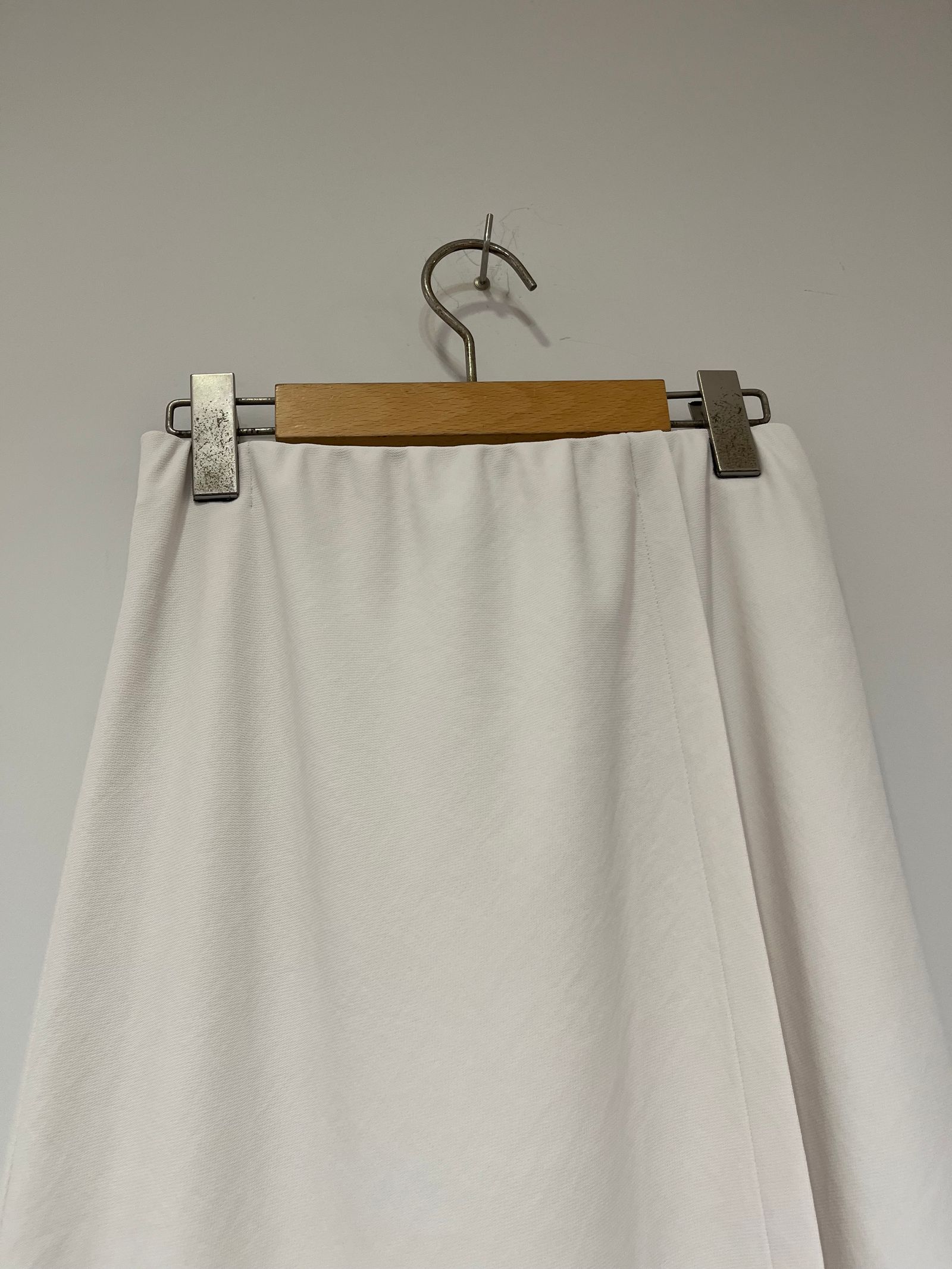 Greed International - Stretch Relax 2way Cloth Skirt in Off White