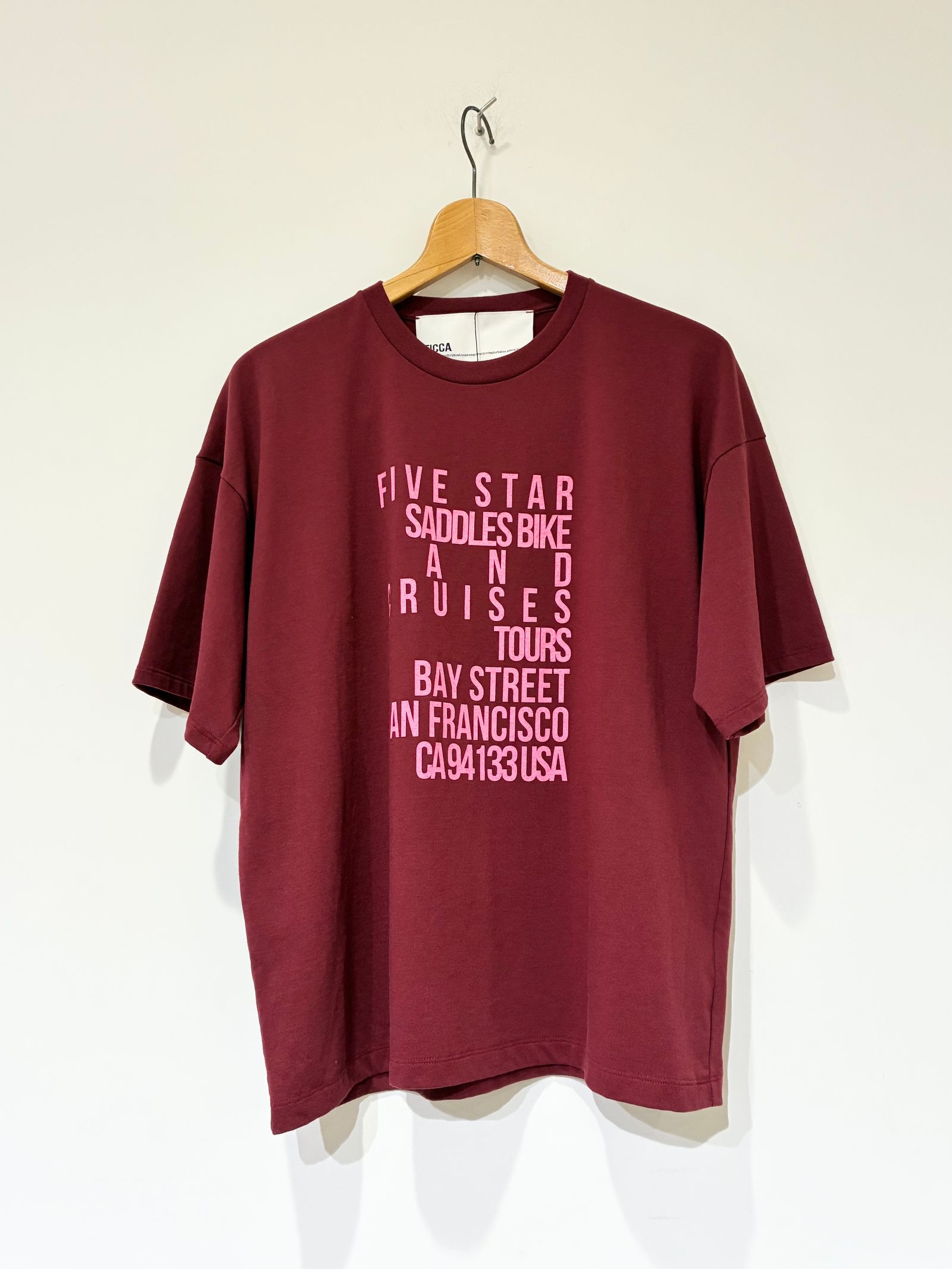TICCA Movementプリント 半袖Tシャツ TICCA - ティッカ | 正規通販 HALLOW's web store