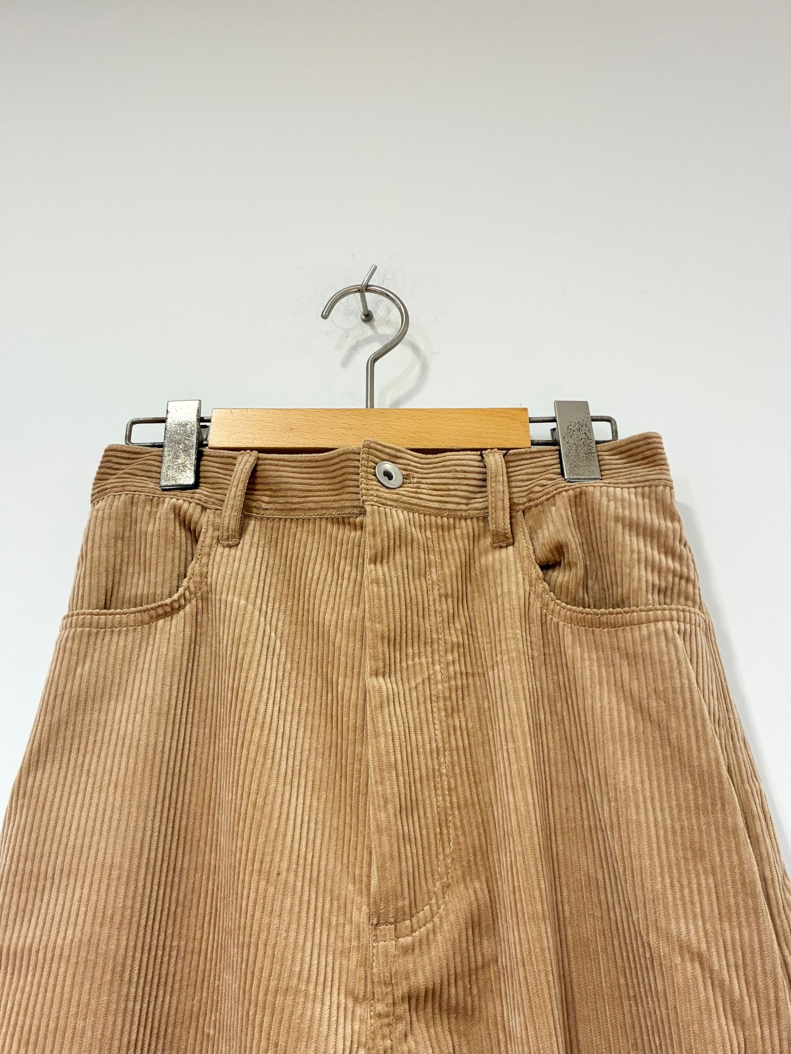 バルキーコーデュロイ パンツ / ワイドパンツ / キャメル