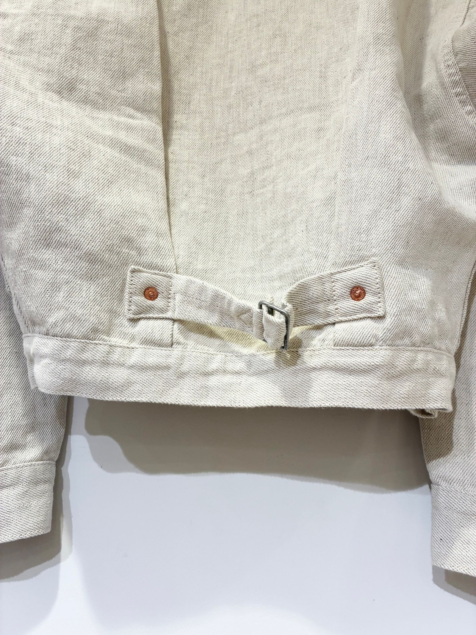 1936 HEMP DENIM JACKET / ヘンプデニムジャケット / アイボリー