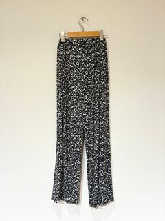 トラベルライン パンツ / イージーワイドパンツ / ブラック / マルチカラー