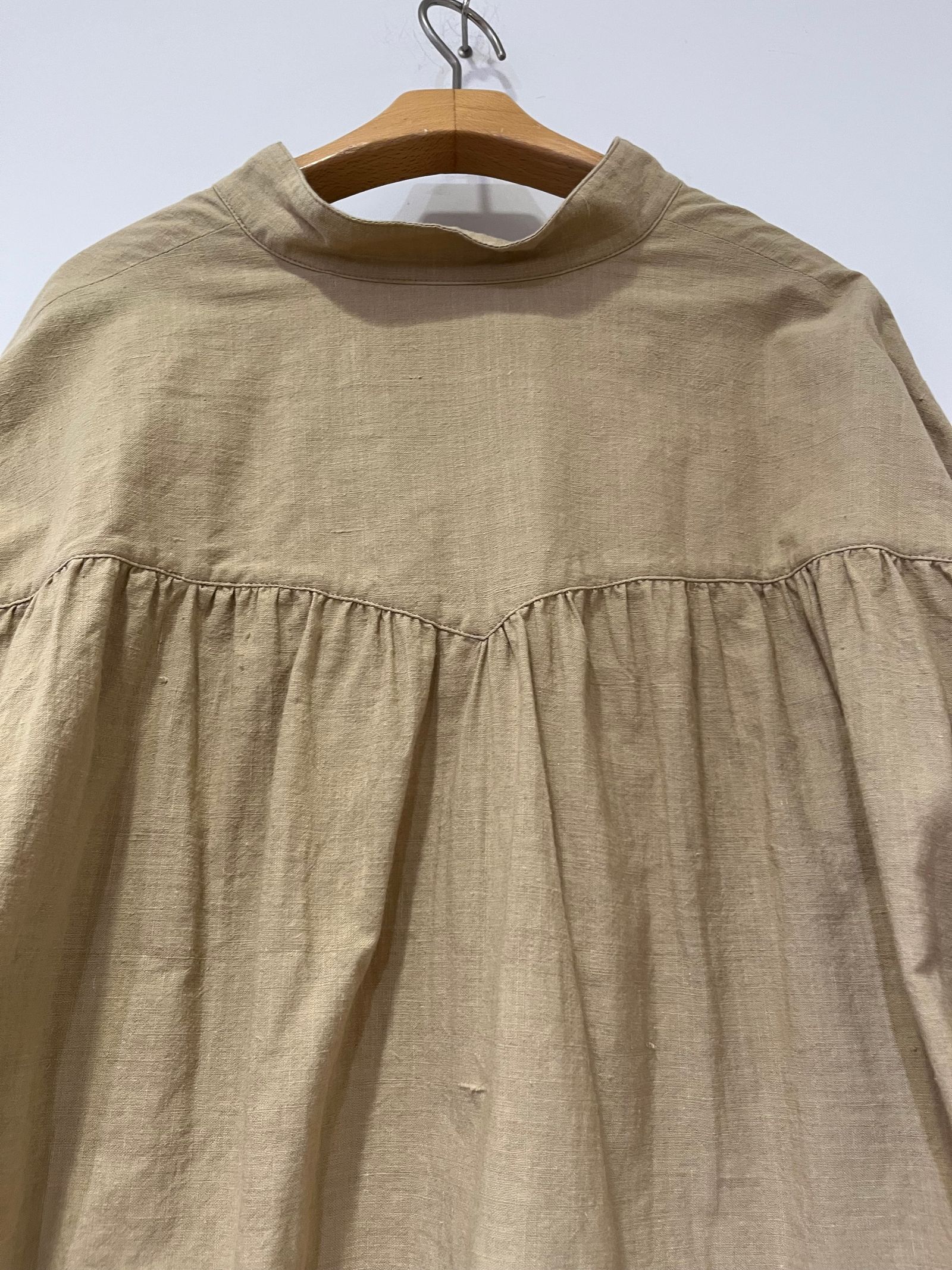 Lace Up Blouse / レースアップブラウス / ベージュ