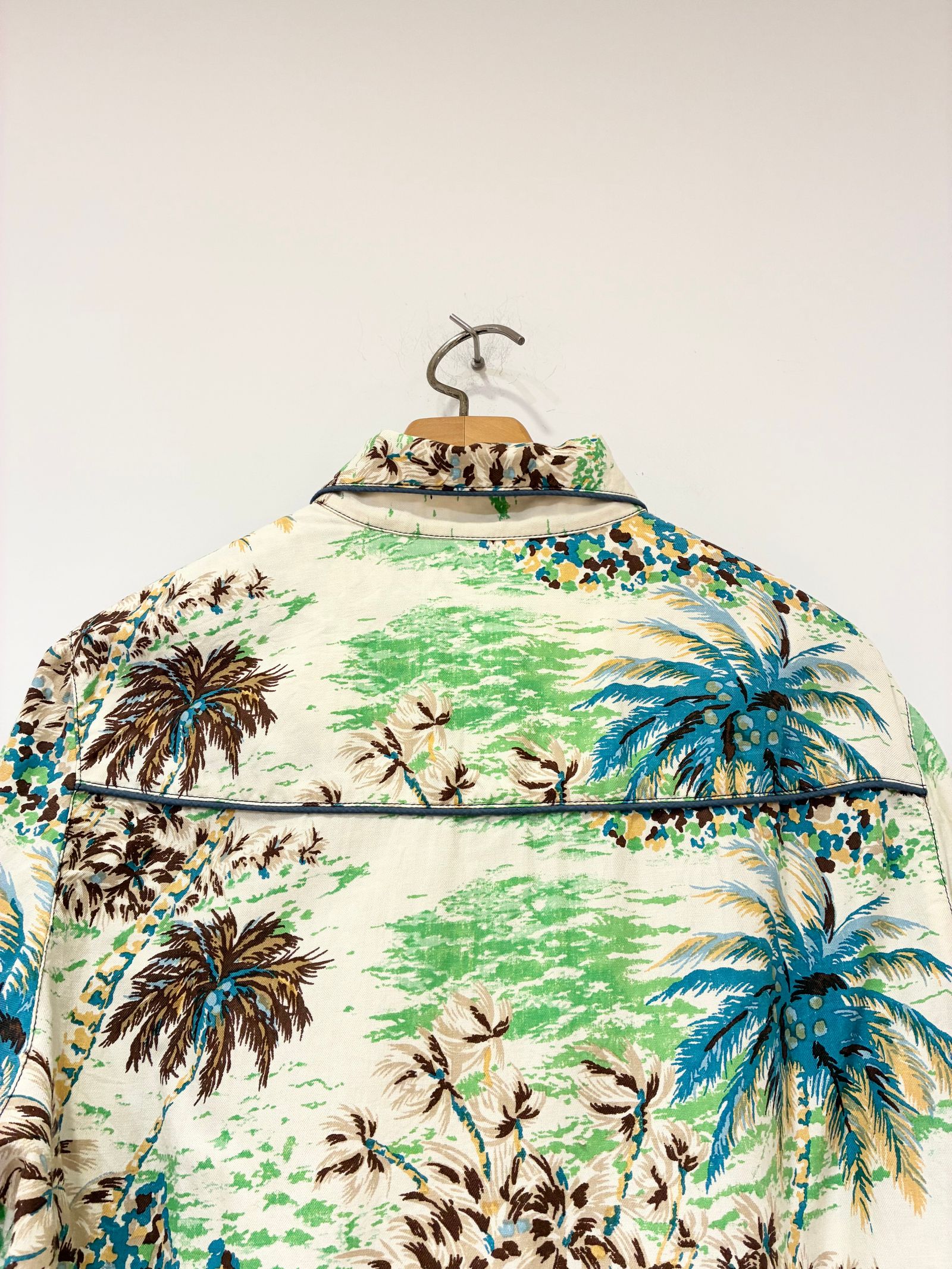 Printed Shirt / 柄シャツ / アイボリー