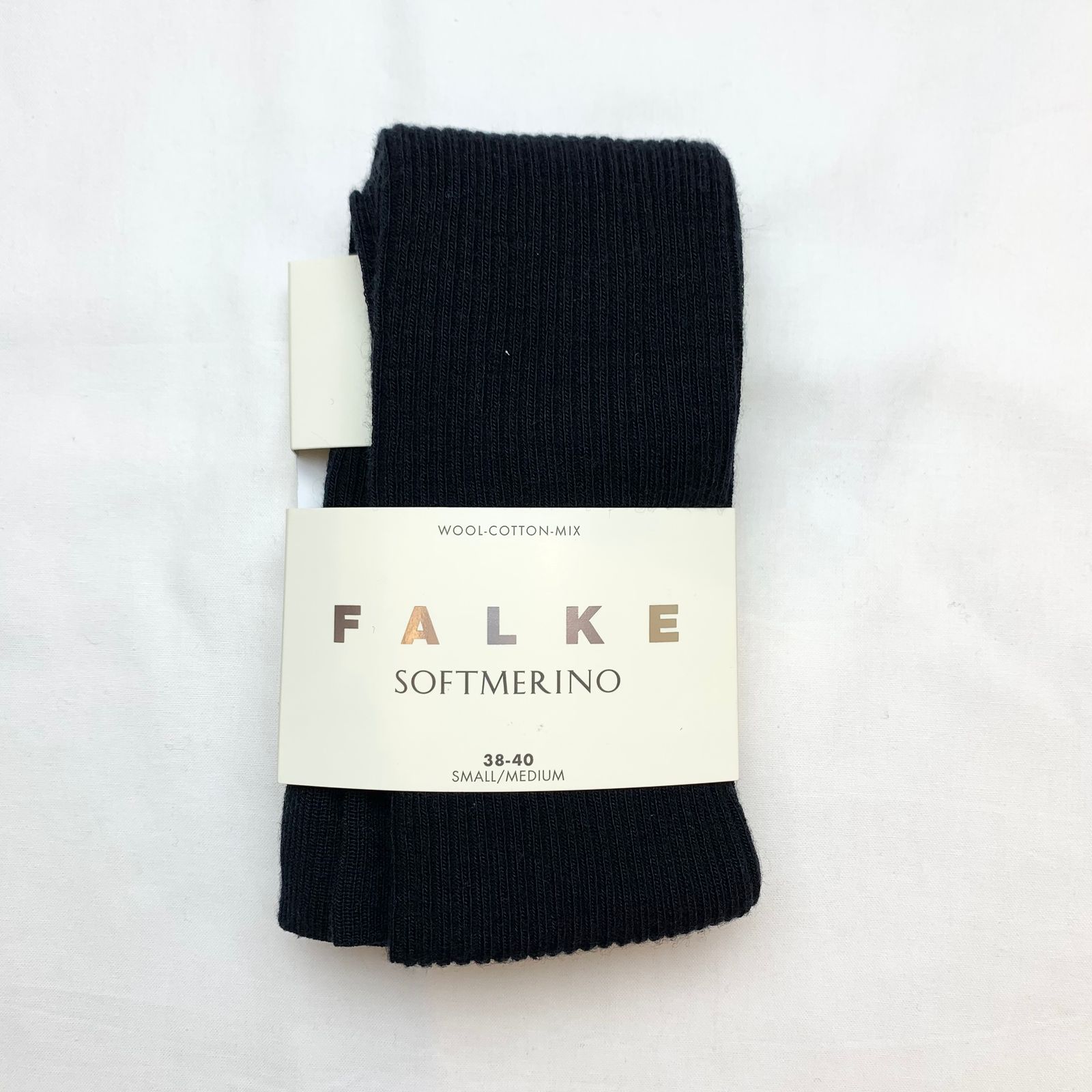 SOFTMERINO リブタイツ