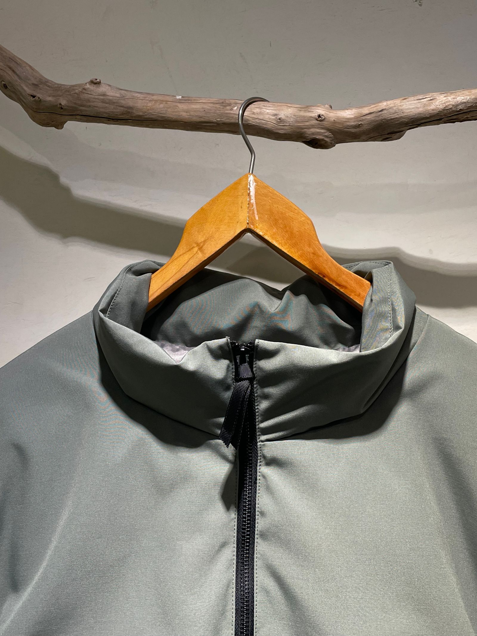 WEATHER CLOTH DOWN BLOUSON / ダウンブルゾン / グリーン