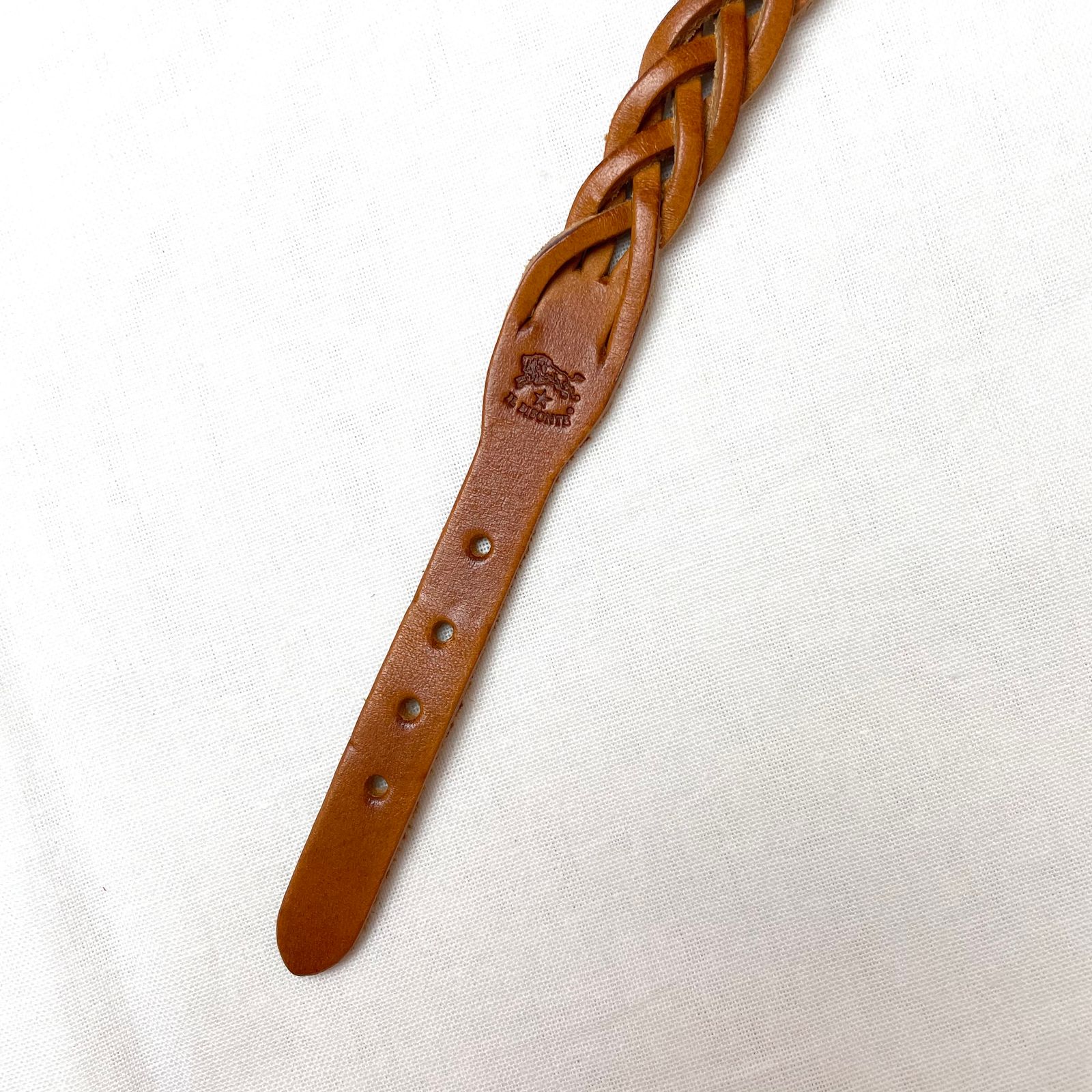 レザーメッシュブレスレット