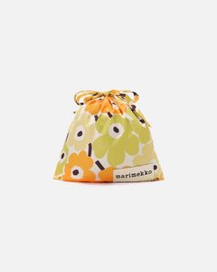 【アジア限定】Mini Unikko / ポーチ / 巾着バッグ / イエロー / グリーン