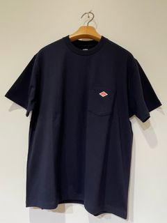 WOMEN'S SHORT SLEEVE POCKET T-SHIRT PLAIN / 半袖ポケットTシャツ / ネイビー