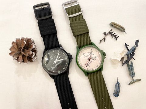 IL BISONTE Army WristWatch