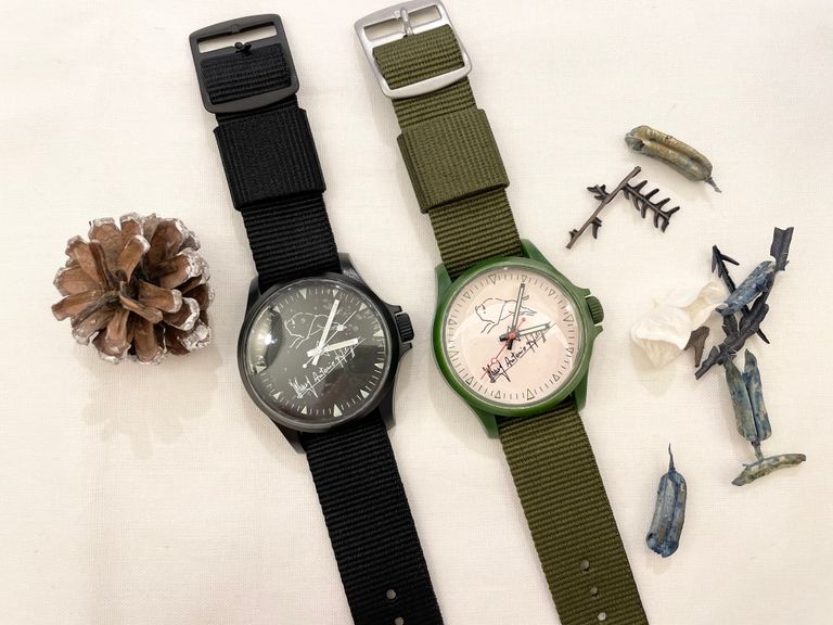 IL BISONTE Army WristWatch