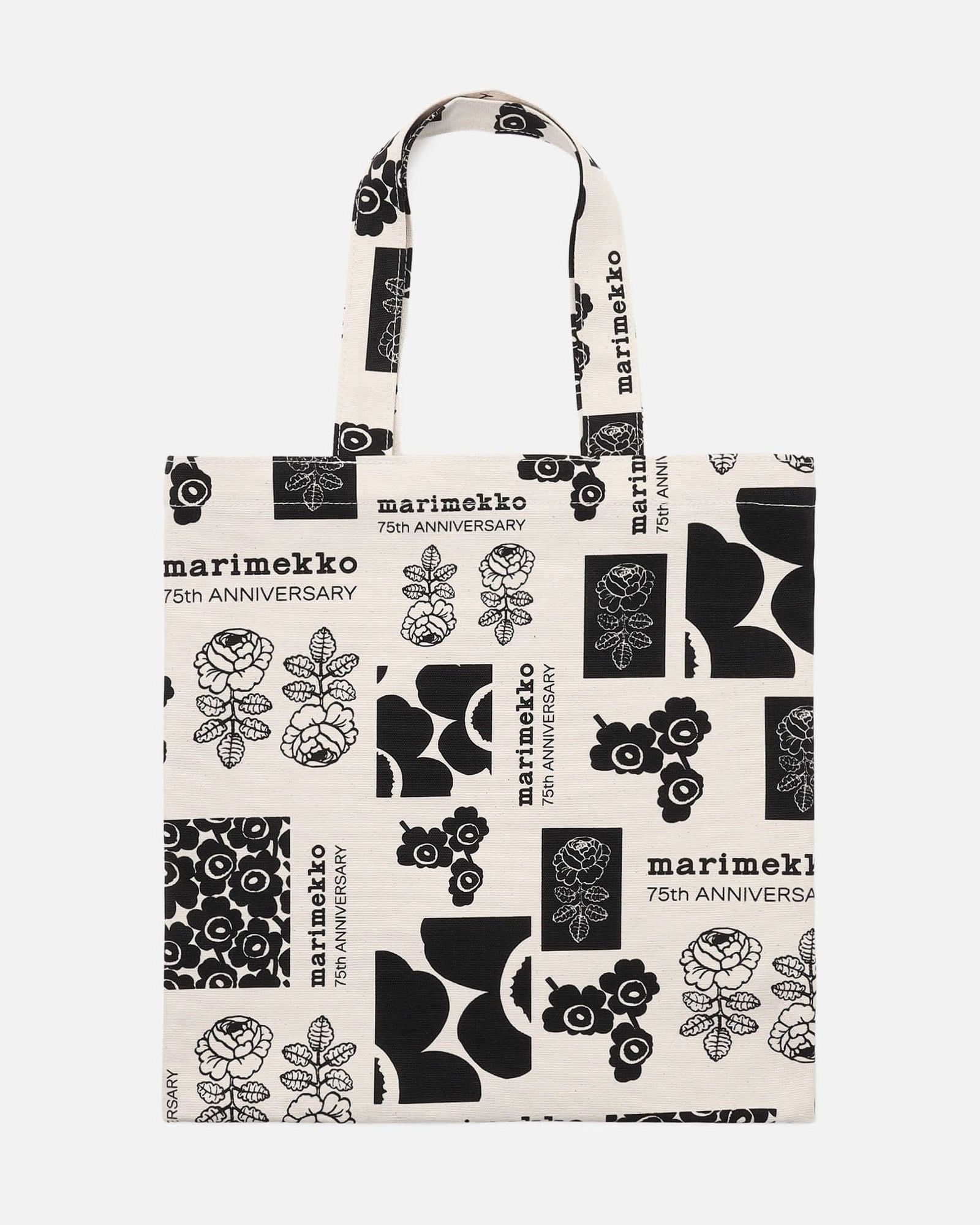 【アジア限定】75th anniversary / ウニッコ/ ヴィヒキルース / トートバッグ / オフホワイト / ブラック