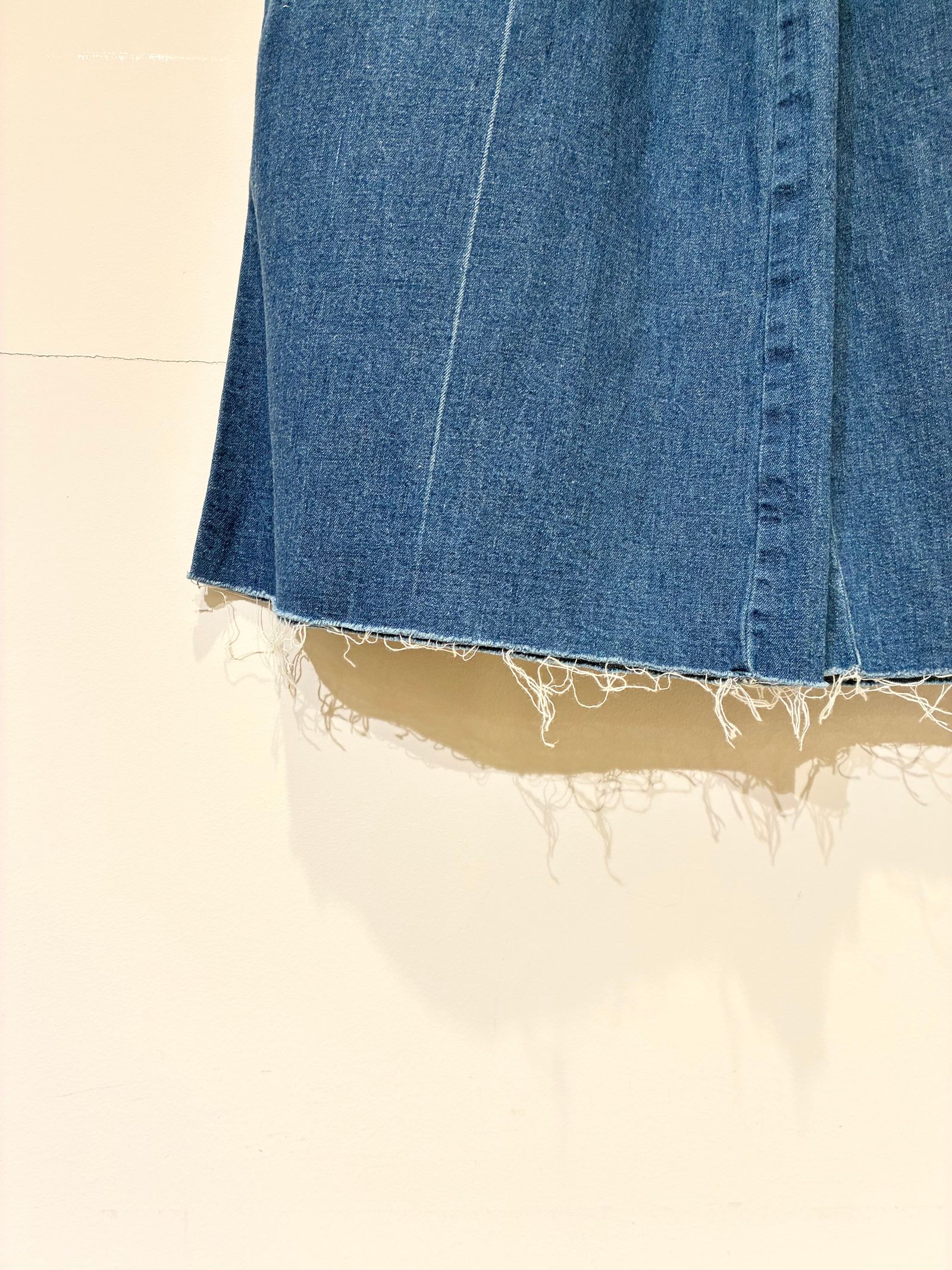 Denim Pants / ワイドストレートデニム / ブルー / インディゴ