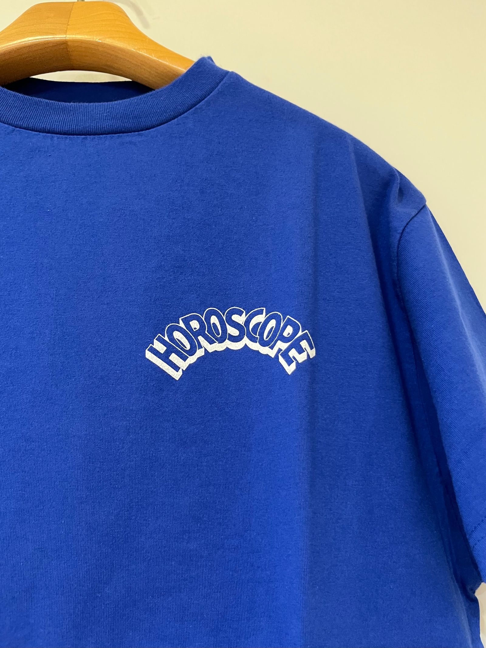HOROSCOPE TEE / プリントTシャツ / ブルー