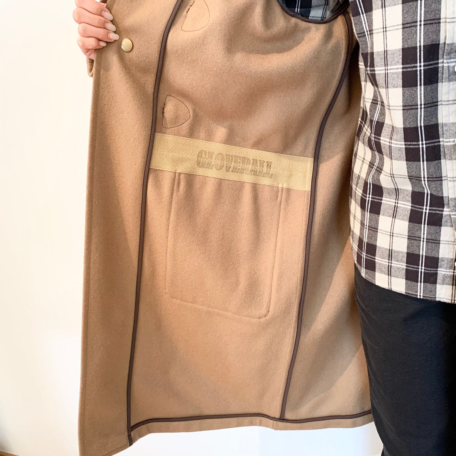 ★#de★gloverall ELIZA メルトン　ダッフルコート Gloverall グローバーオール ダッフルコート エリザダッフル