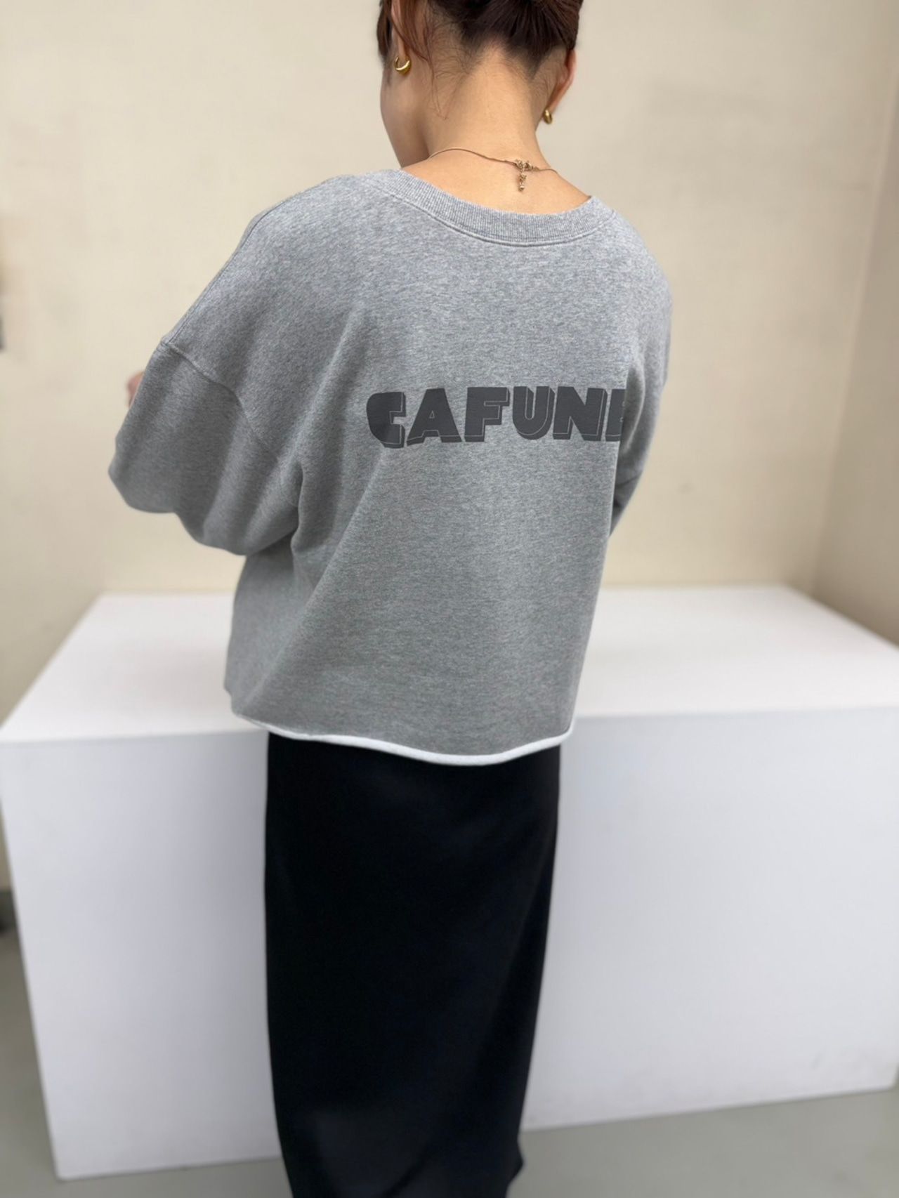 bio sweat 2way pullover / バイオスウェットツーウェイプルオーバー / スウェット / グレー