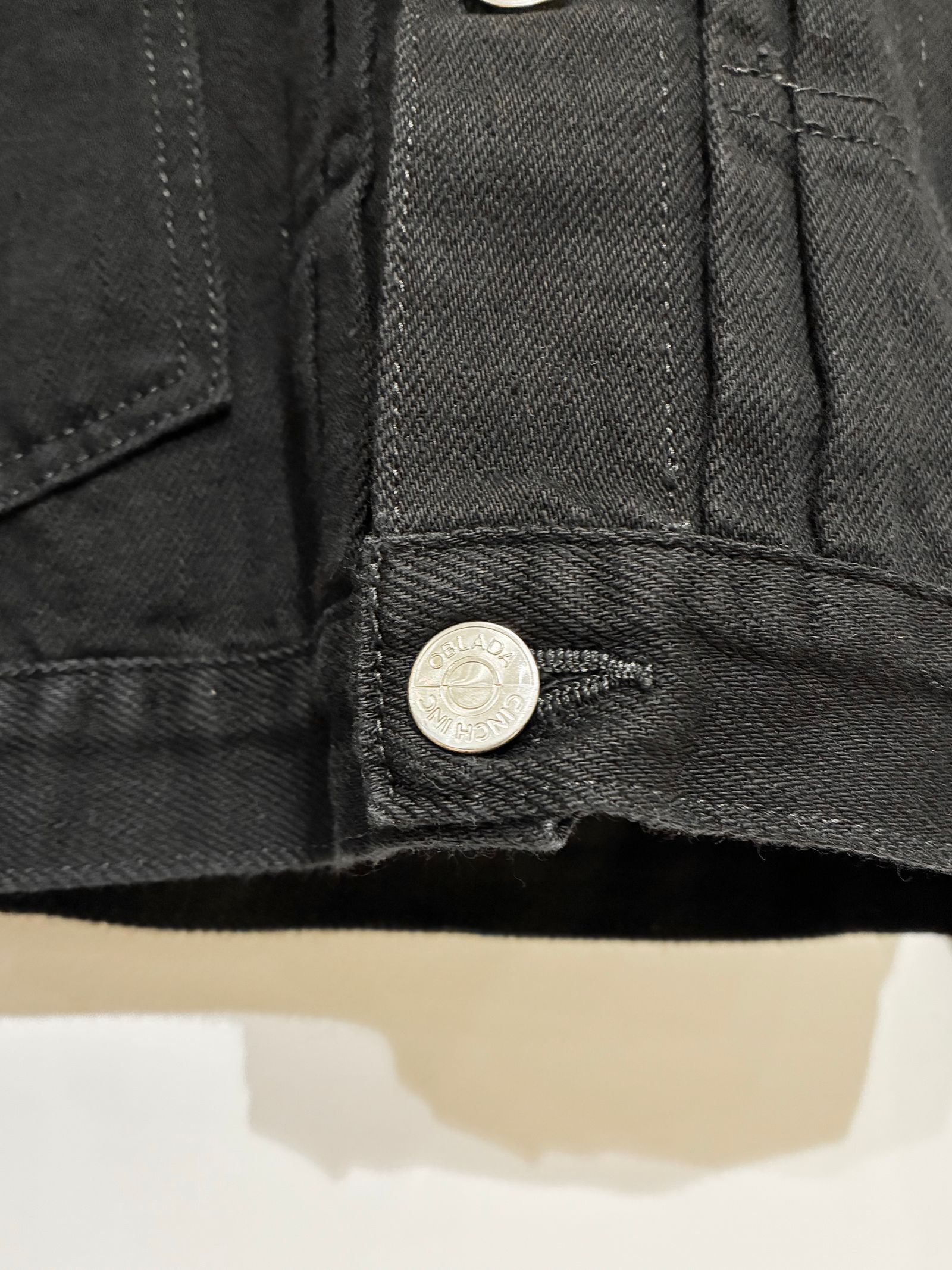 1936 HEMP DENIM JACKET / ヘンプデニムジャケット / ブラック