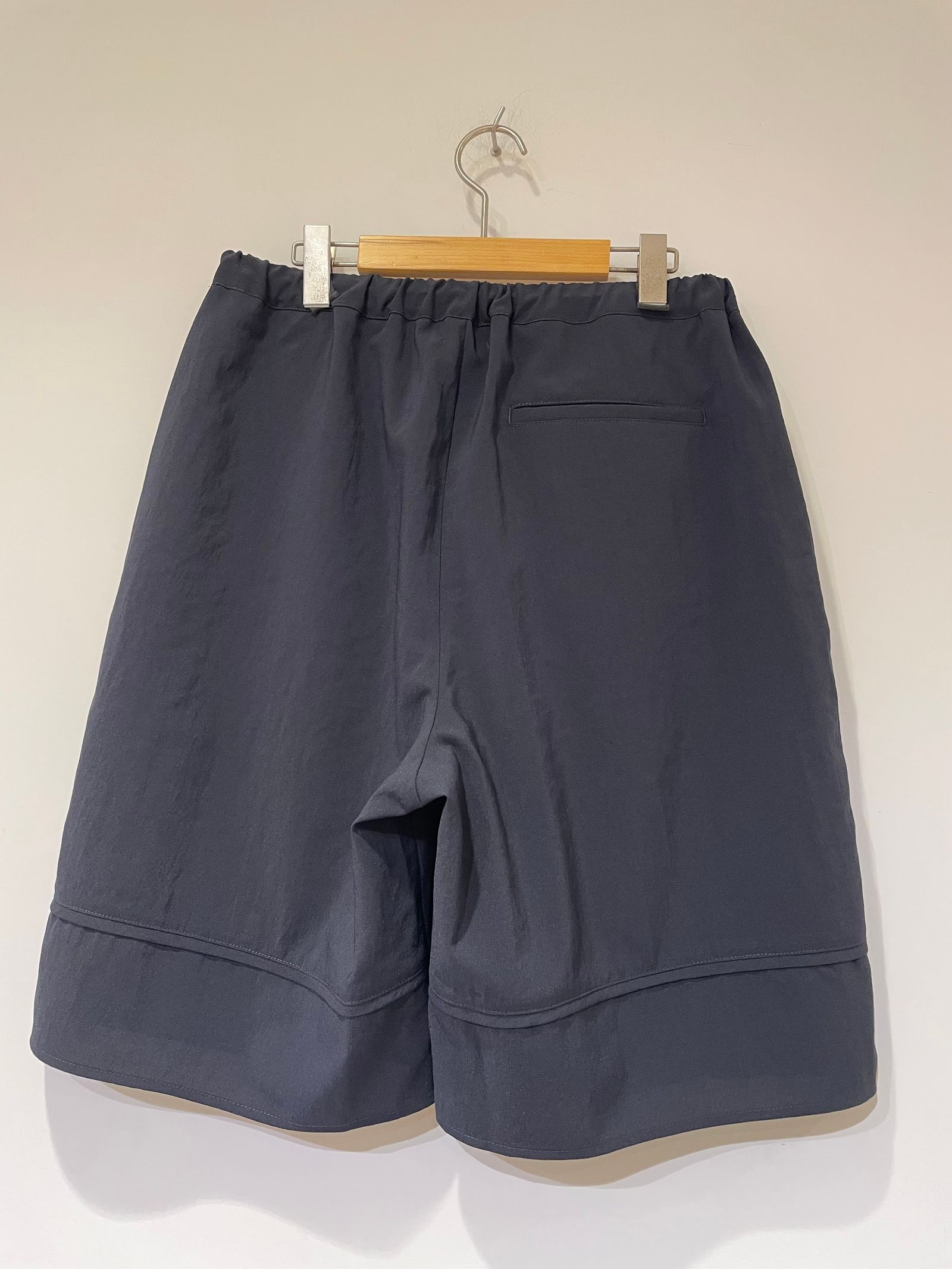 21SS LAMOND Shari Shorts ショートパンツ 短パン LAMOND - Shari Wide Shorts / タックワイドショートパンツ