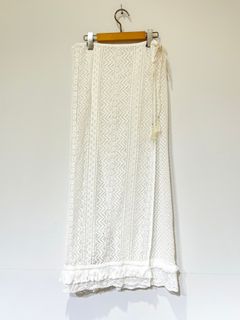 Lace Skirt / レース巻きスカート / ホワイト