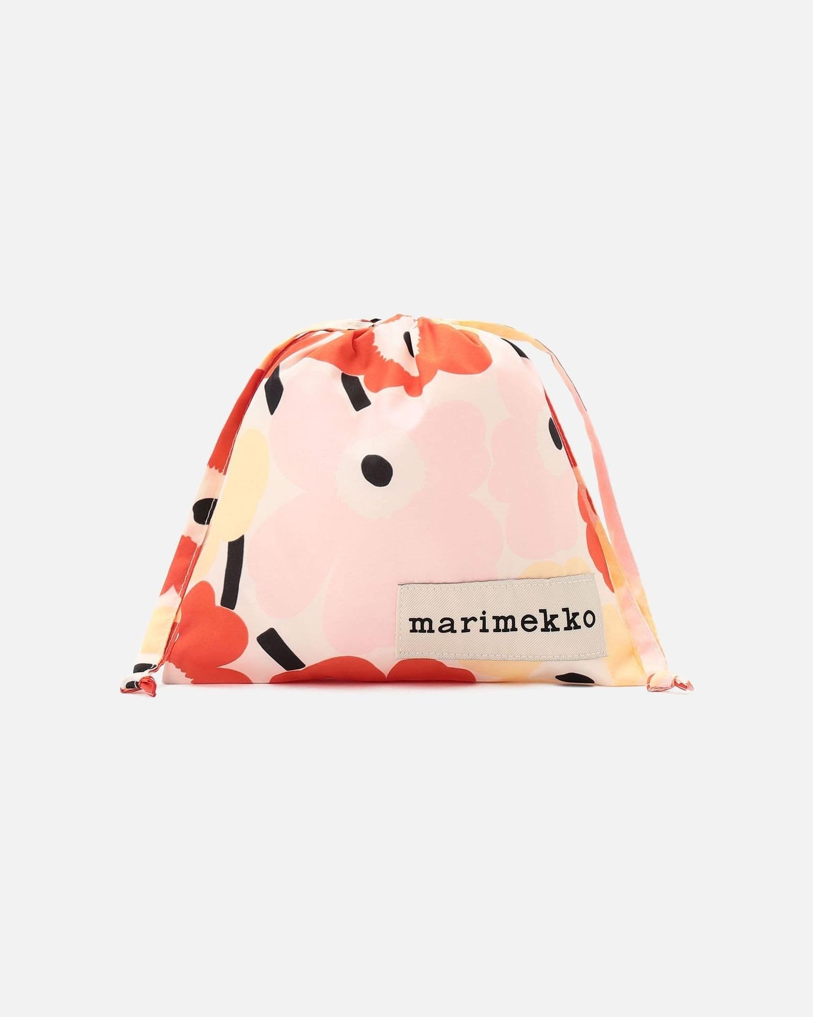 【日本限定】Mini Unikko All Purpose Bag / 巾着ポーチ / オレンジ