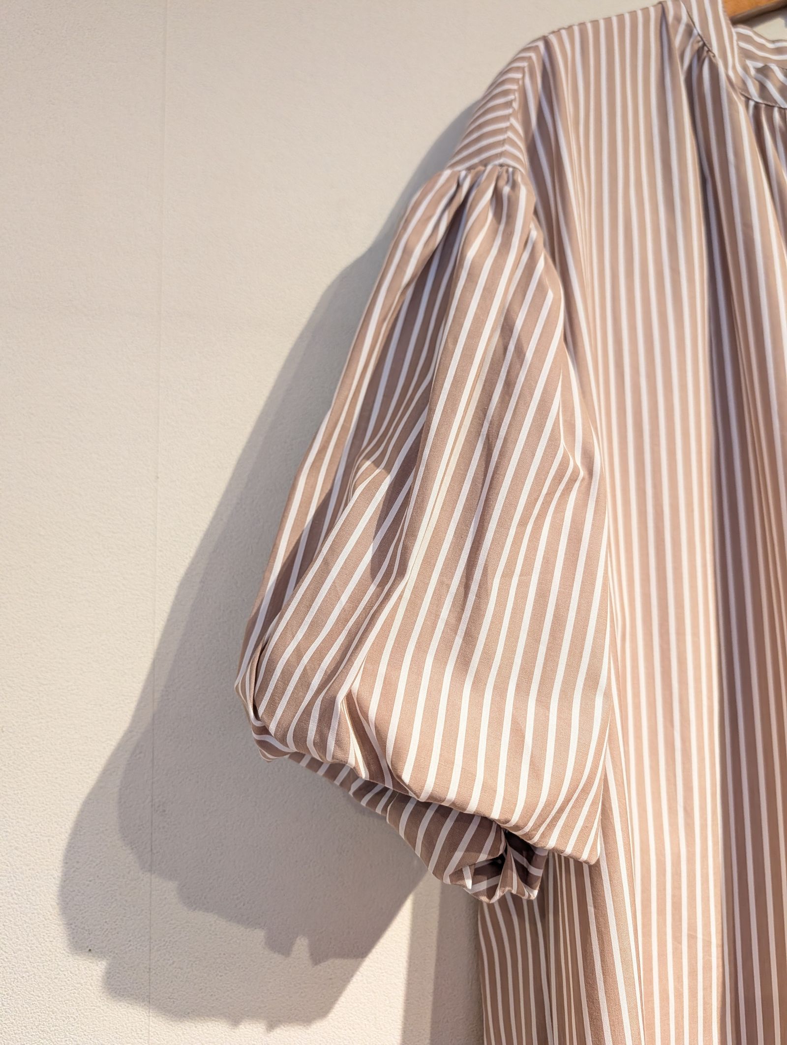 バルーンスリーブワンピース / ワンピース / キャメル