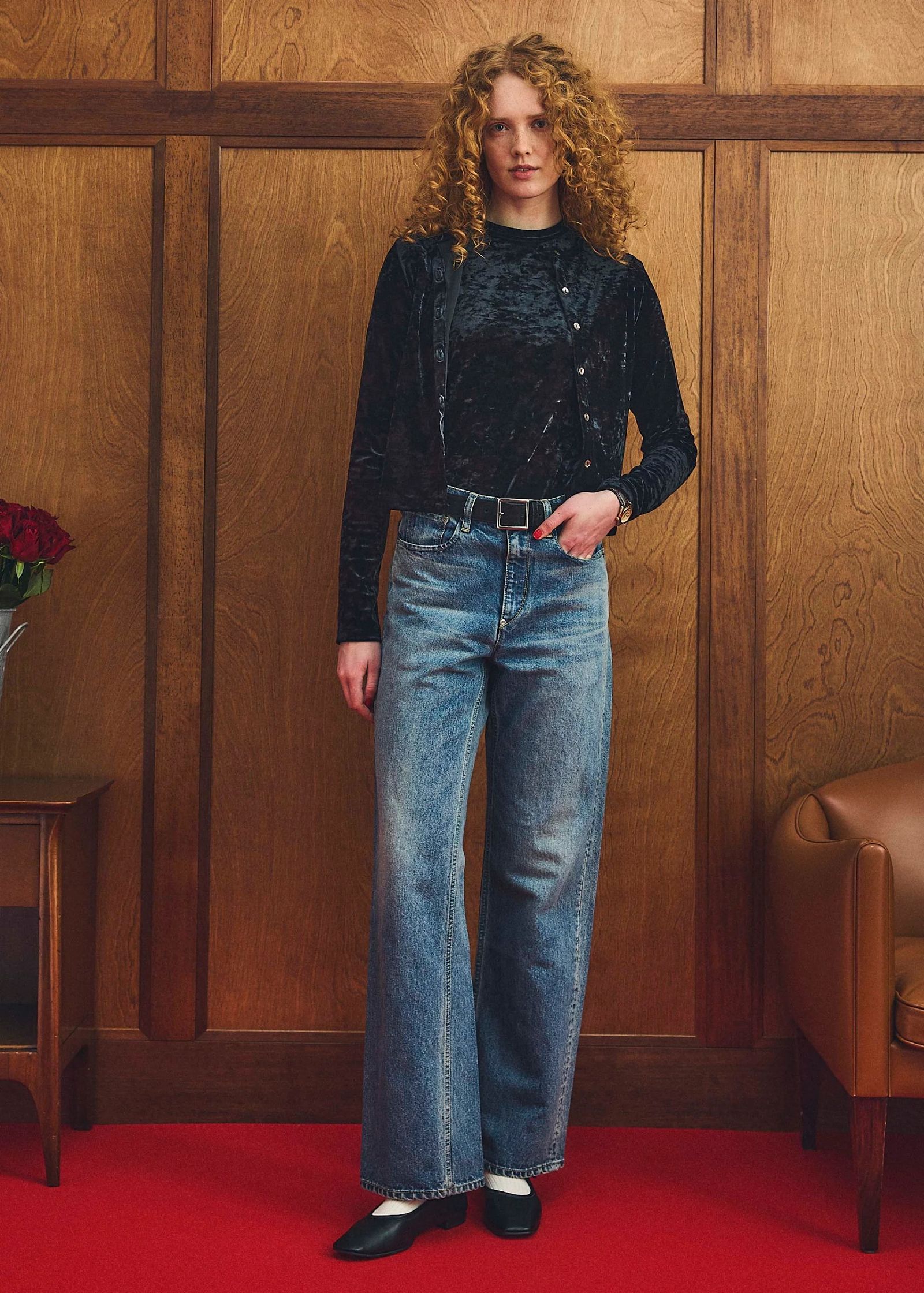 MILLENNIUM JEANS / ストレートデニム / ライトブルー