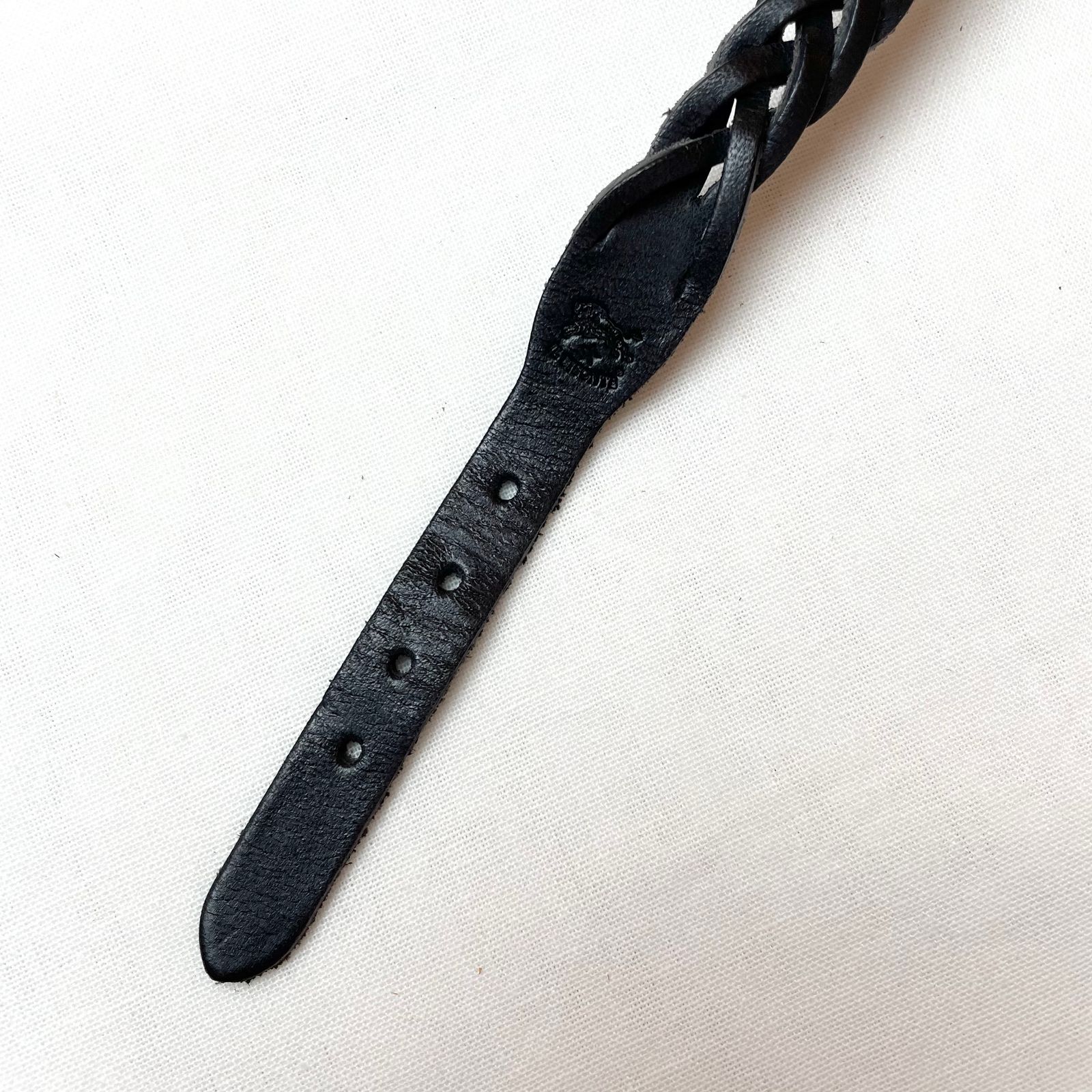 レザーメッシュブレスレット