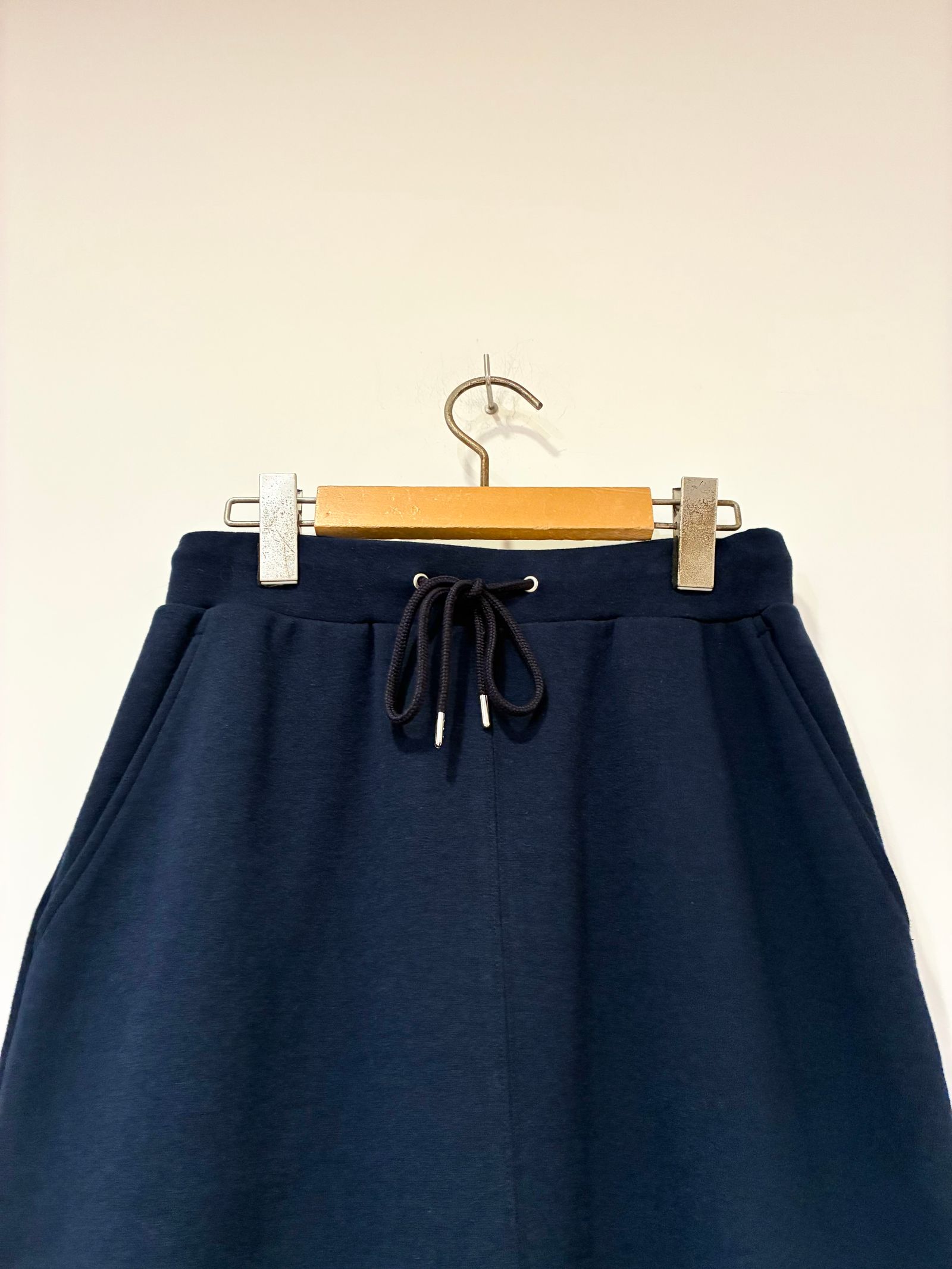 ストレッチポンチ スカート / ジャージータイトスカート / ネイビー