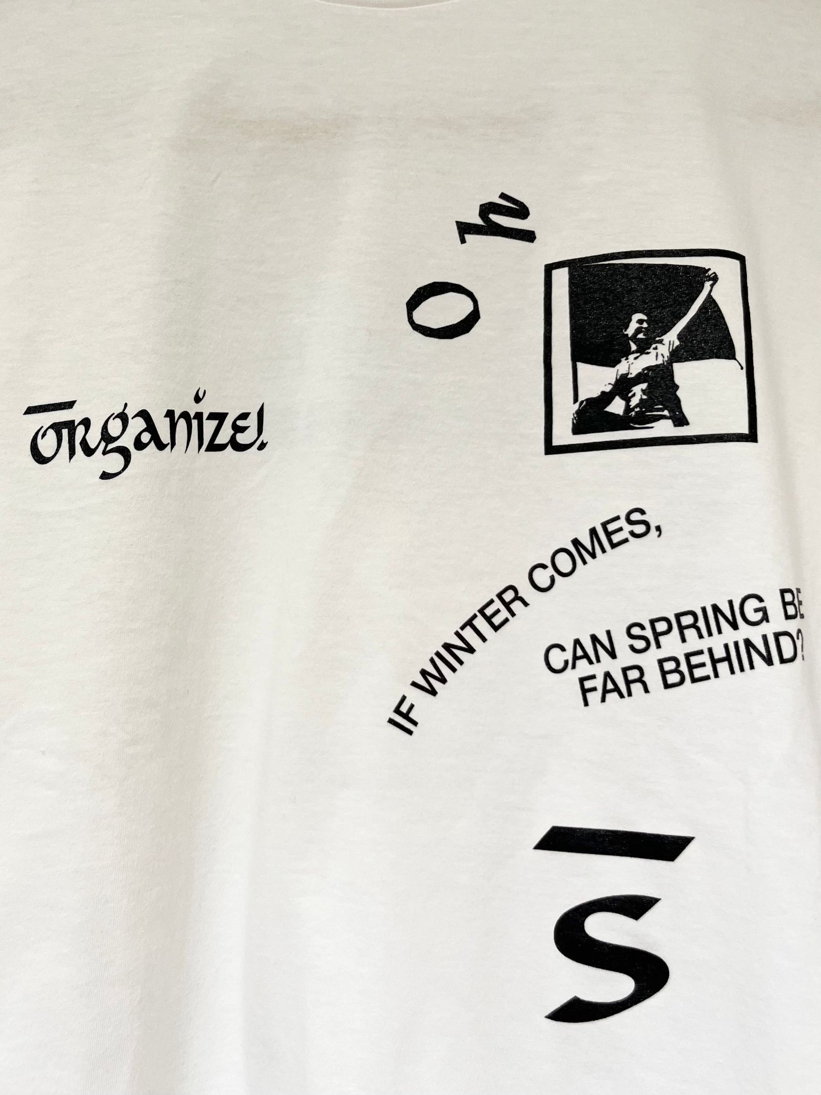 Oh Sherry / "New Day" L/S Tee / ロンT / ロングスリーブTシャツ / ホワイト