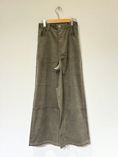 バルキーコーデュロイ パンツ / ワイドパンツ / グレー