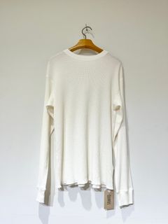 Waffle Top / ワッフルカットソー / ホワイト