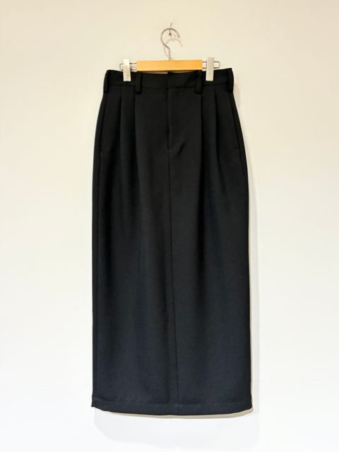 ANY SKIRT / タックスカート / ブラック